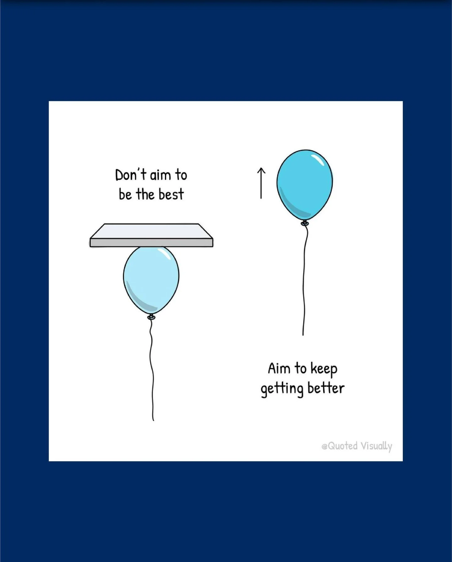 Improvement > Perfection 🤔🤔🤔 Sounds absolutely crazy and foolish to me, but a wiser part of me keeps learning it's better to make improvement the main goal.

#perfectionism #progress #learn #grow #graphicdesign #marketing #jocelyndesigns #creat