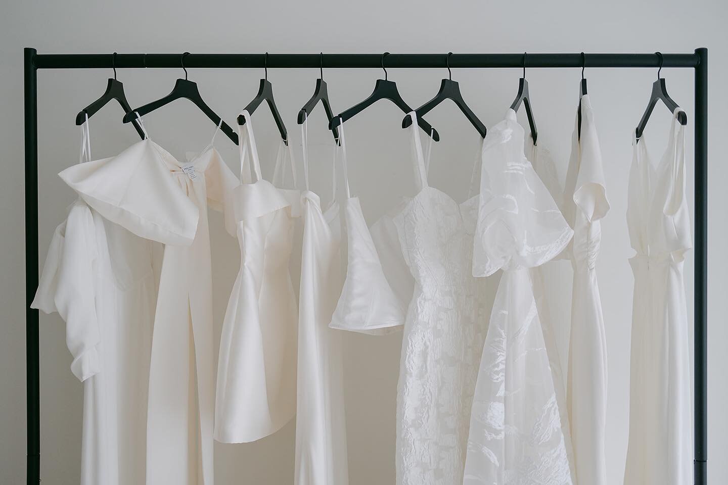 By appointment only, try our carefully curated wedding dresses at MRS W Bridal. We&rsquo;ve done the hard work, so you don&rsquo;t have to ✨

A few of our unique @preajames_bridal wedding dresses sitting pretty in store. 

Photography @pattywijas