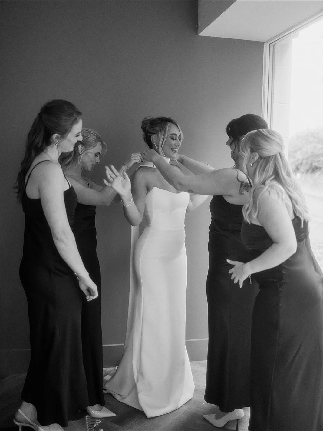 CLAIRE + EWAN

A moment for MRS W bride Claire wearing @vagabondbridal&rsquo;s figure hugging Em gown.

Claire visited us initially in March 2025 from Edinburgh. Her wedding was fast approaching in September 2025. She was really struggling to find a 