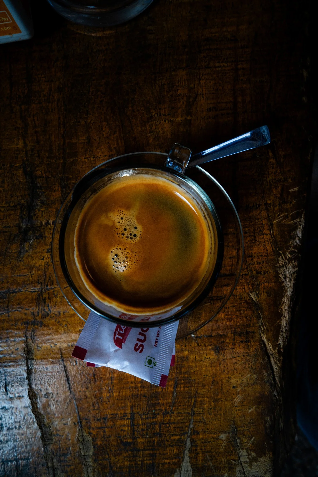 A double shot American, my morning beverage of choice. 