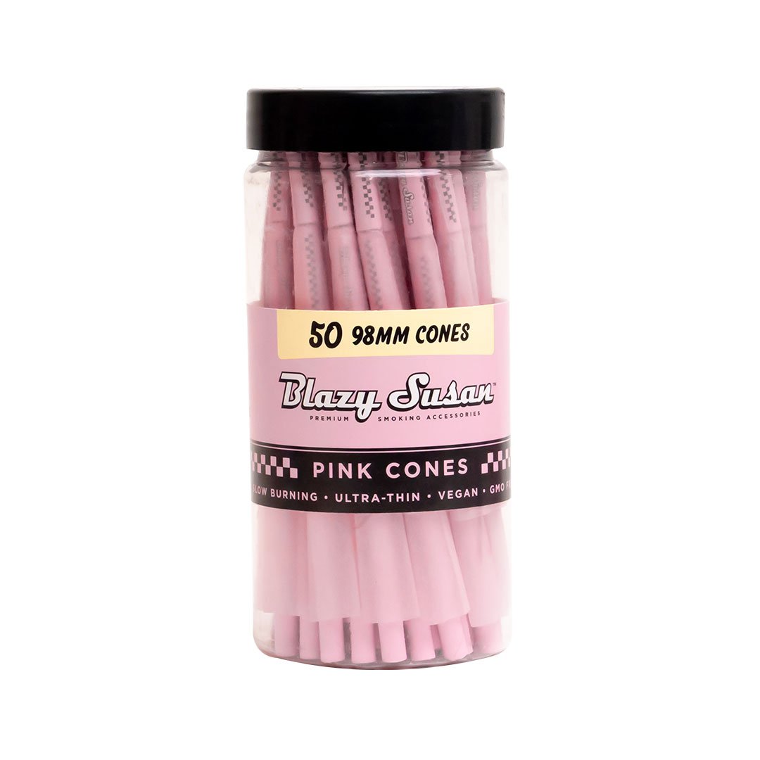 Blazy Susan Pink Cones 50 Pack
