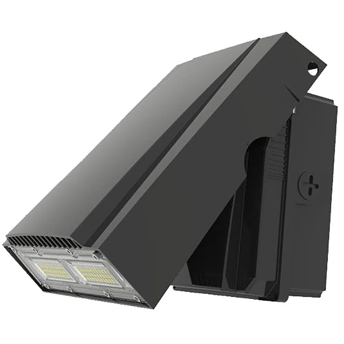 Adjustable LED Wall Pack, selectable wattage (15/20/30w), selectable ...