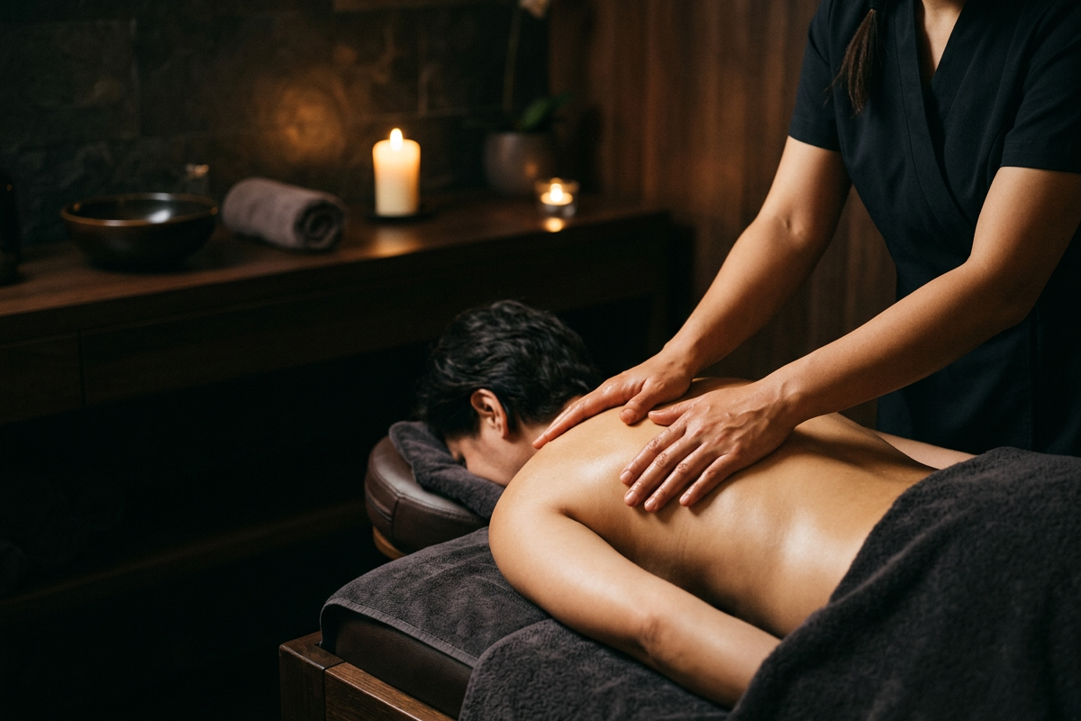 Therapeutic massage in a tranquil setting in downtown Winter Park, Colorado