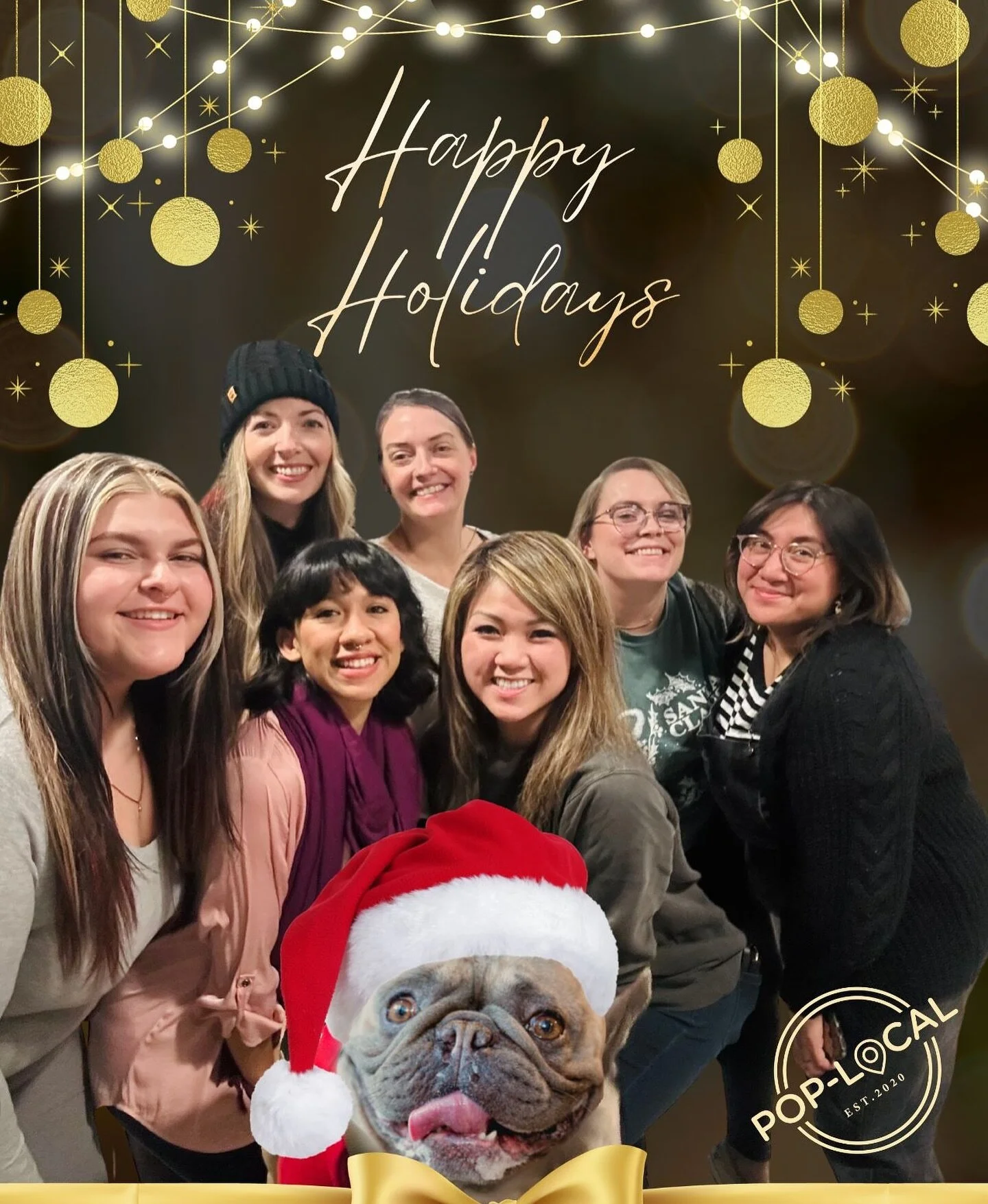 Happy Holidays & Merry Christmas from the Pop-Local family! π
ππ Wishing everyone a joy-filled holiday surrounded by the warmth of loved ones. 
#HappyHolidays #MerryChristmas