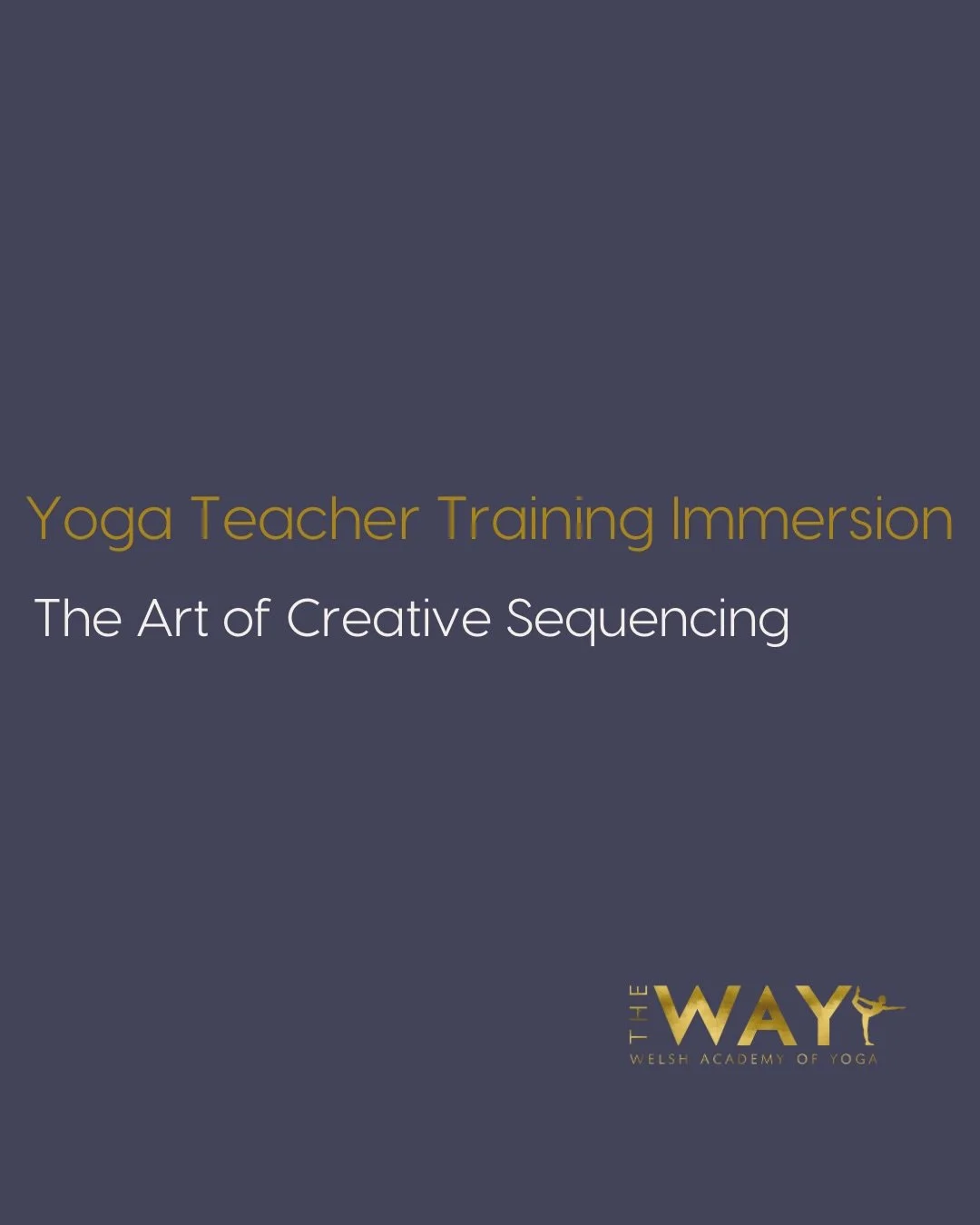 THE HEART OF YOGA EDUCATION 
Join us for one of our signature trainings choose from one of our upcoming 30-Hour Immersions:

The Art of Creative Sequencing
8th-10th May 2026
Abergavenny 
@simplyselfcare.co.uk @maryann7 
 
Qigong for Yoga Teachers
24t