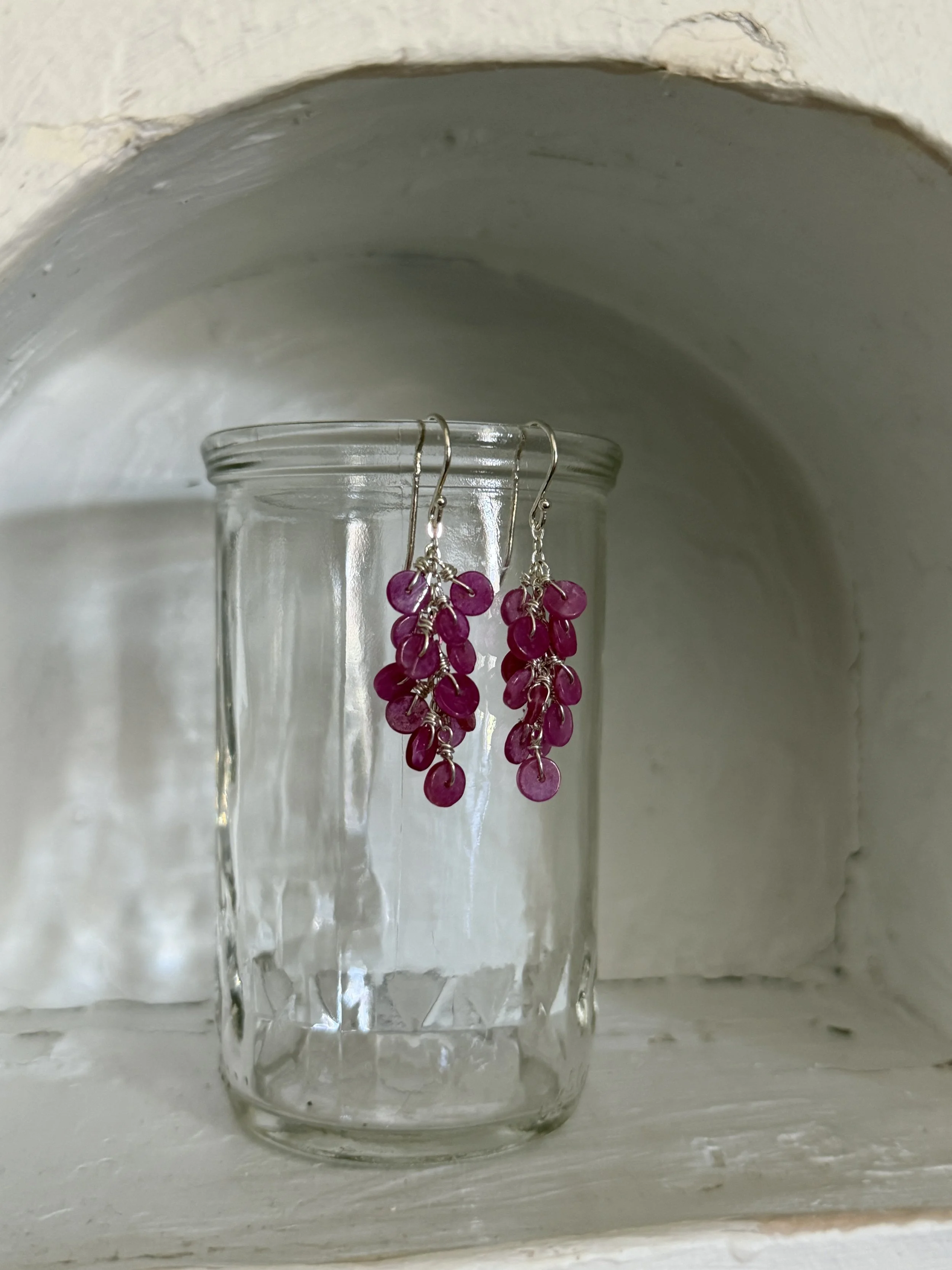 Ruby Ristra Earrings