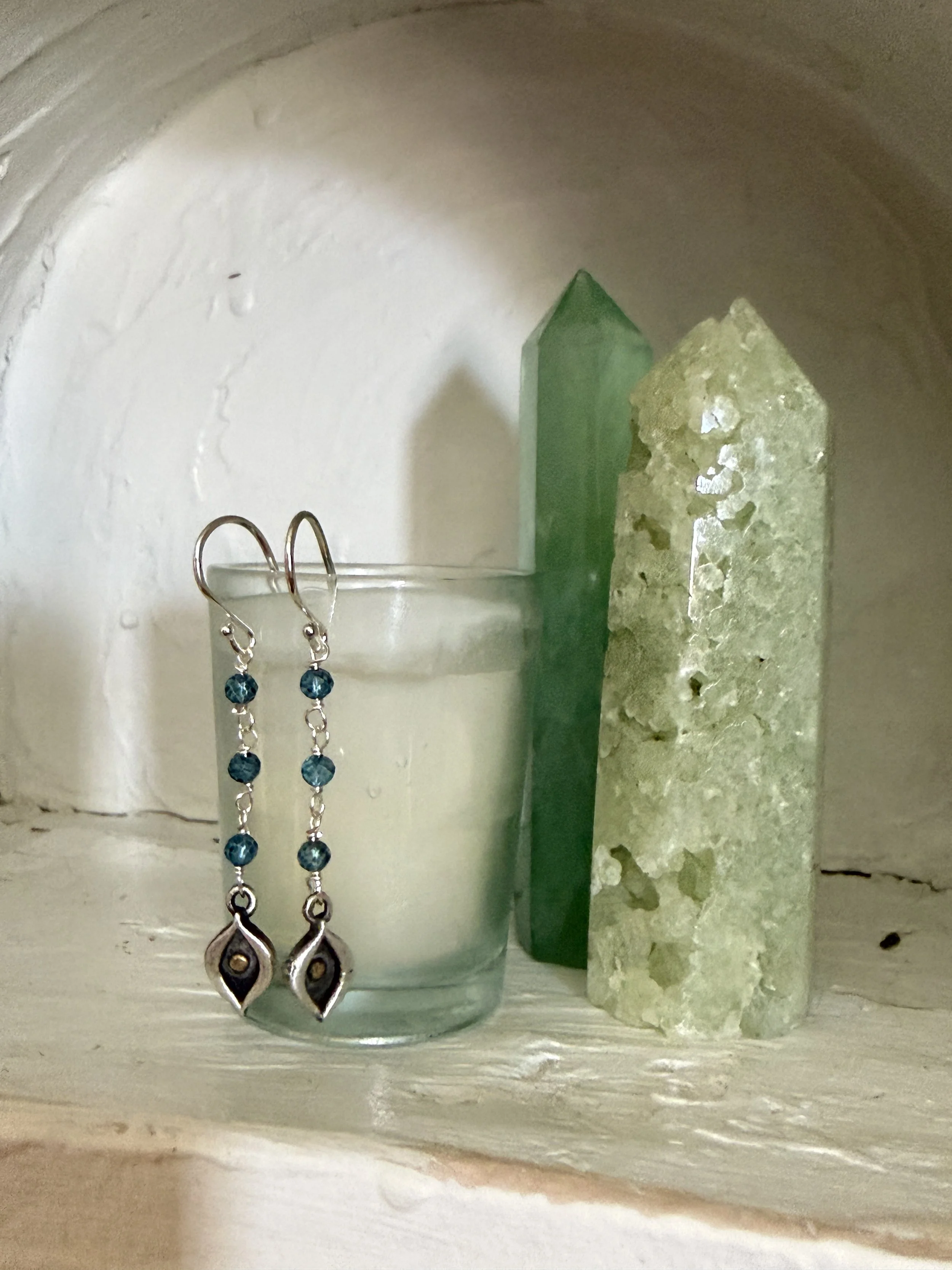 Petal Trio Drop Earrings