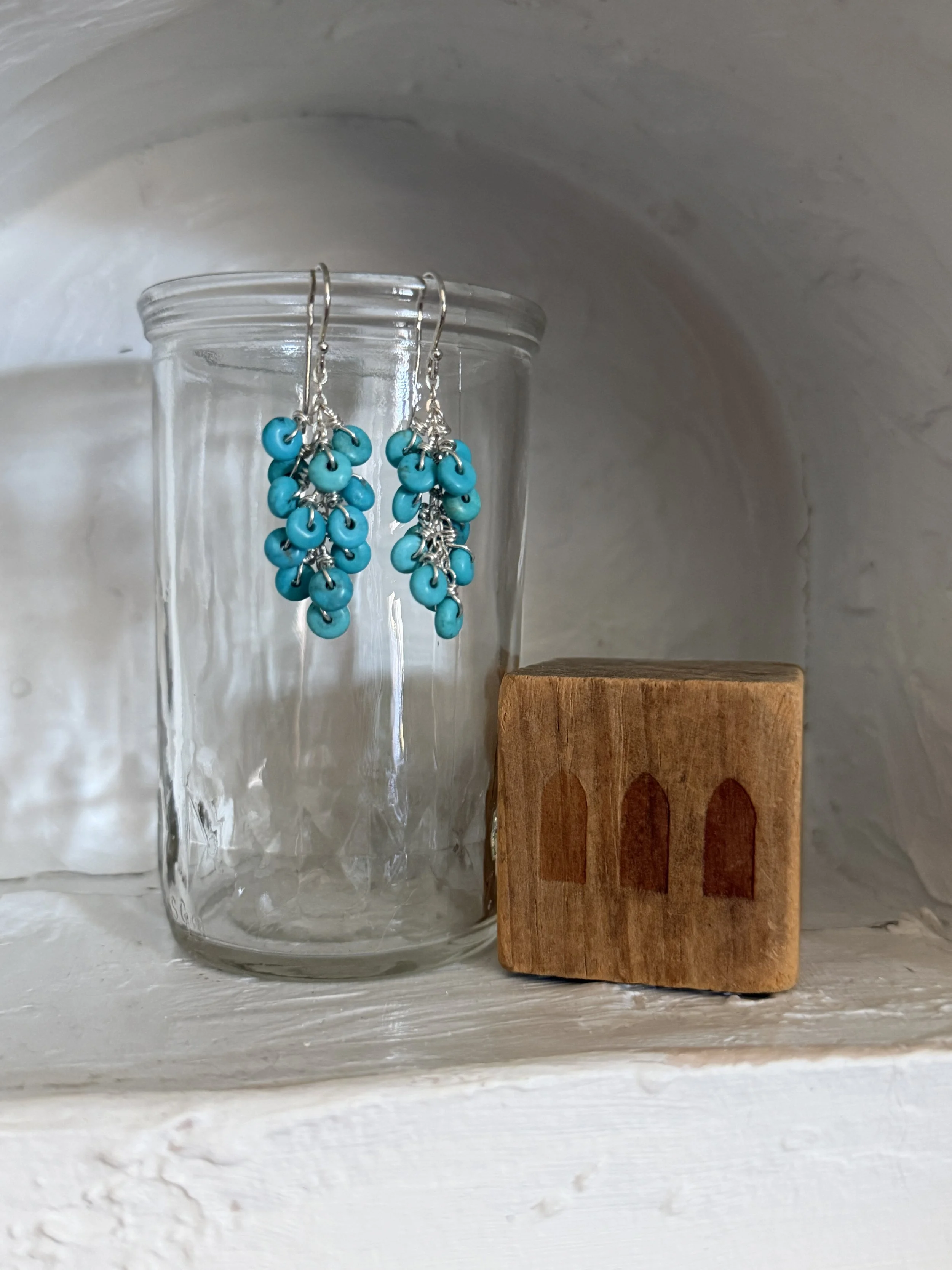 Turquoise Ristra Earrings