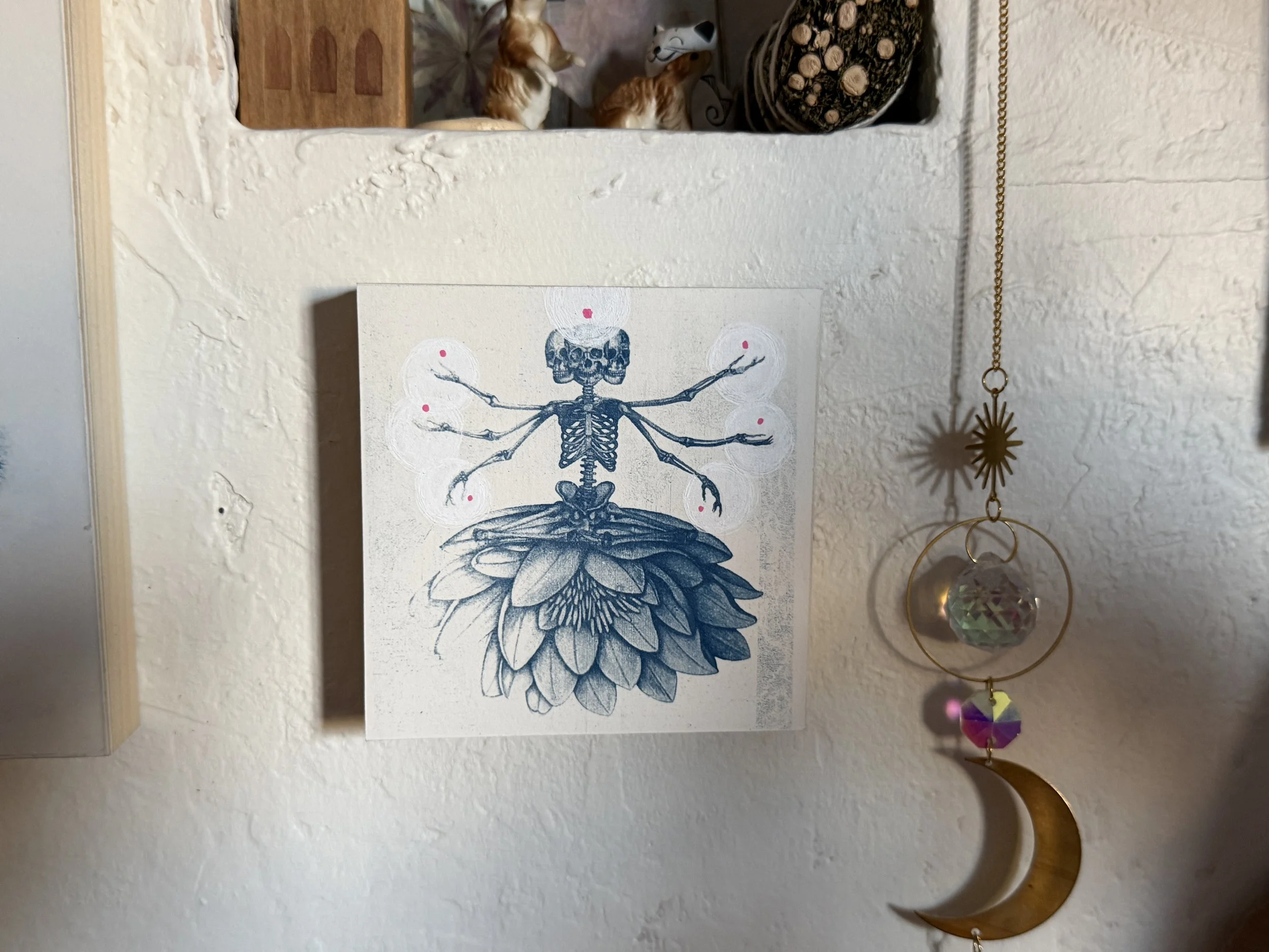 Lotus Skelly 4"x4"
