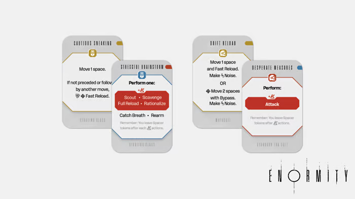Enormity Design Diary #4: Action Cards — Into the Unknown