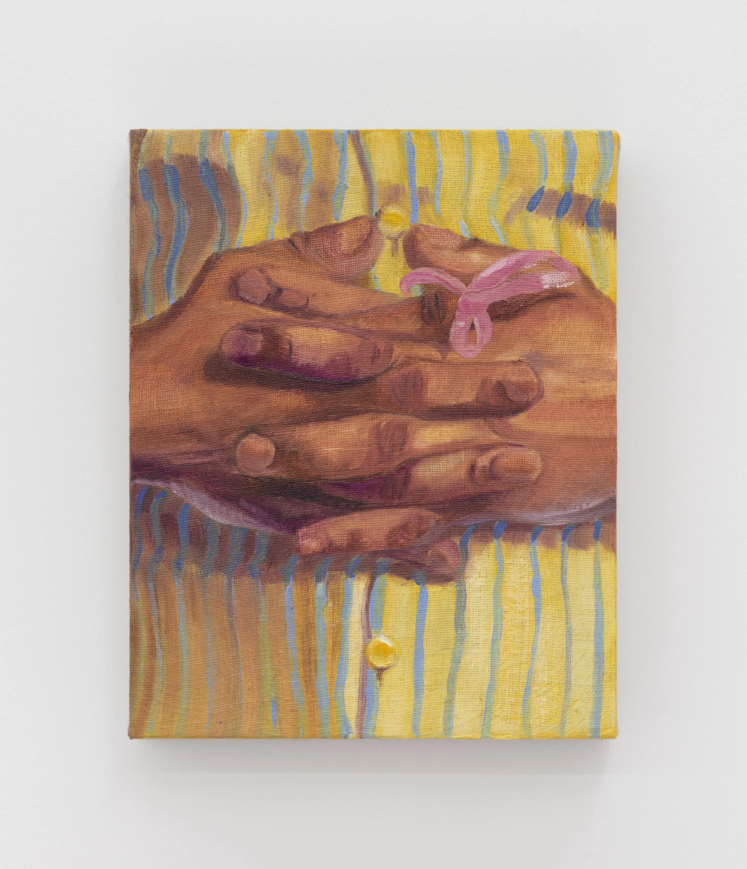 "Reminder (Tuesday) " 2025, 8"x10" oil on linen over panel