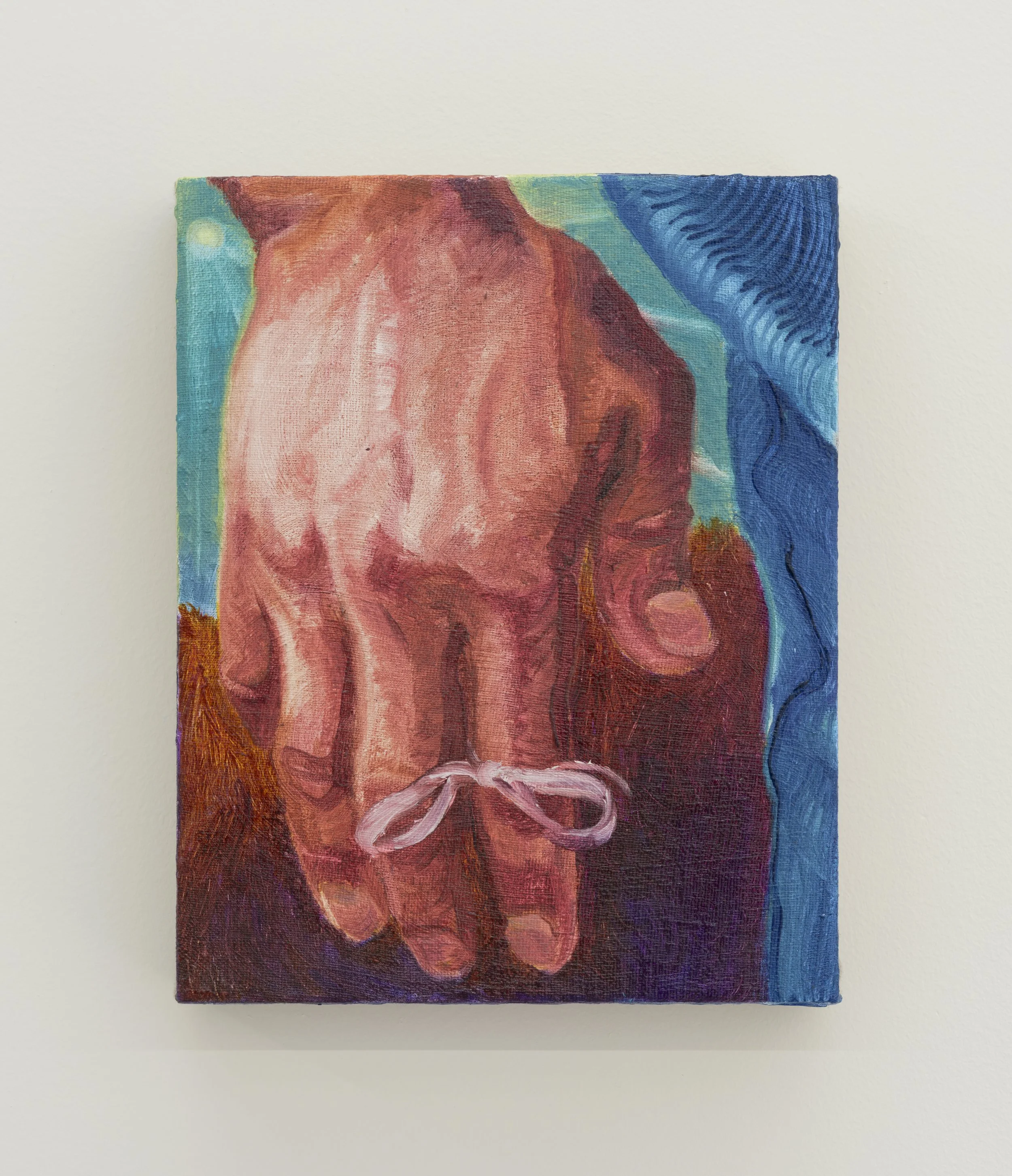 "Reminder (Monday) " 2025, 8"x10" oil on linen over panel