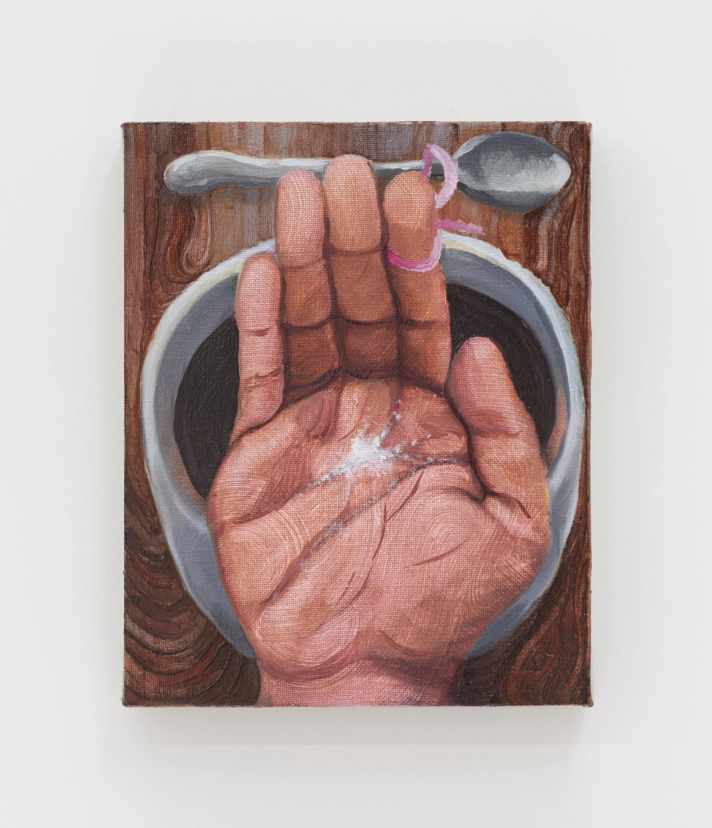 "Reminder (Thursday) " 2025, 8"x10" oil on linen over panel