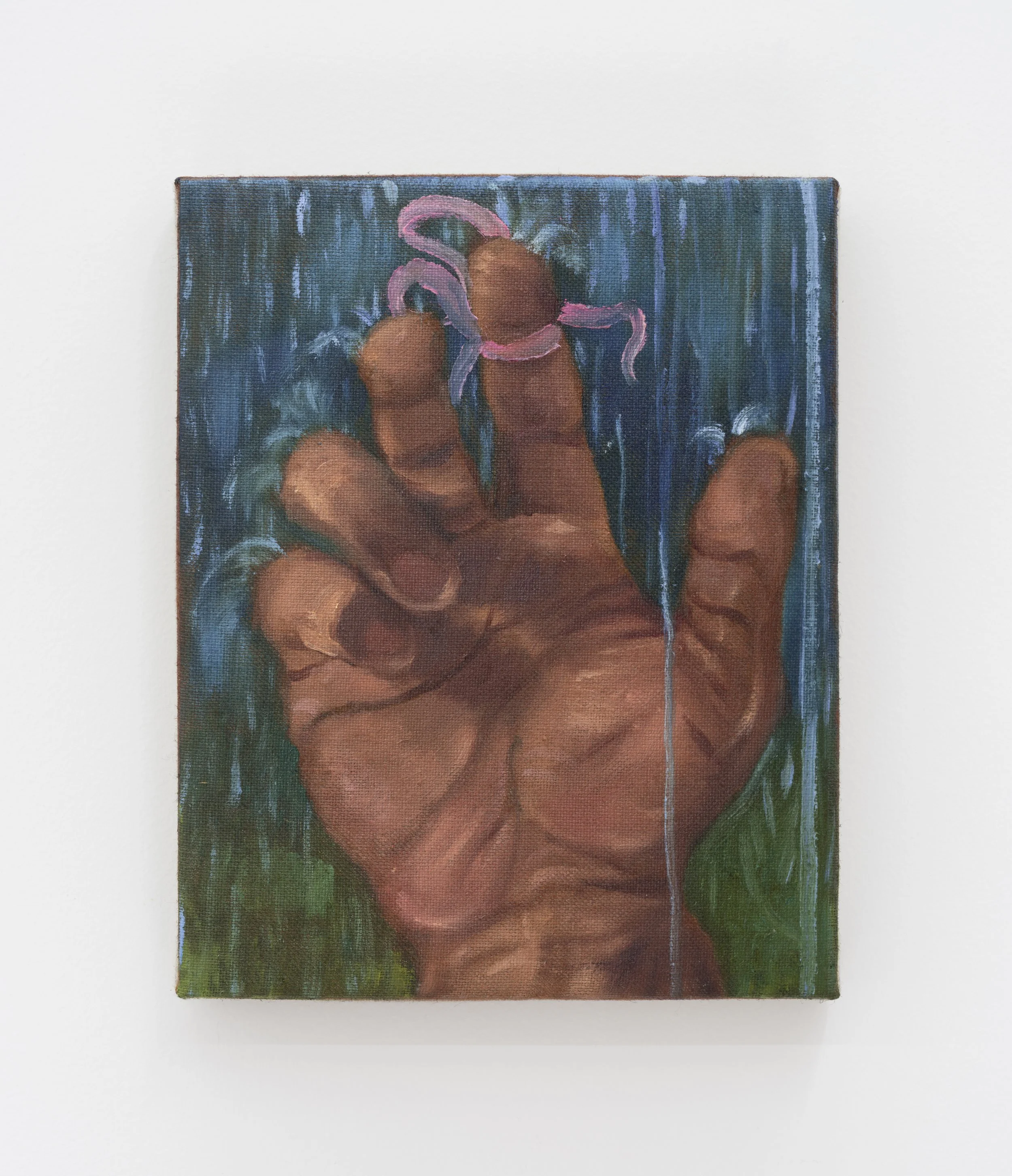 "Reminder (Wednesday) " 2025, 8"x10" oil on linen over panel