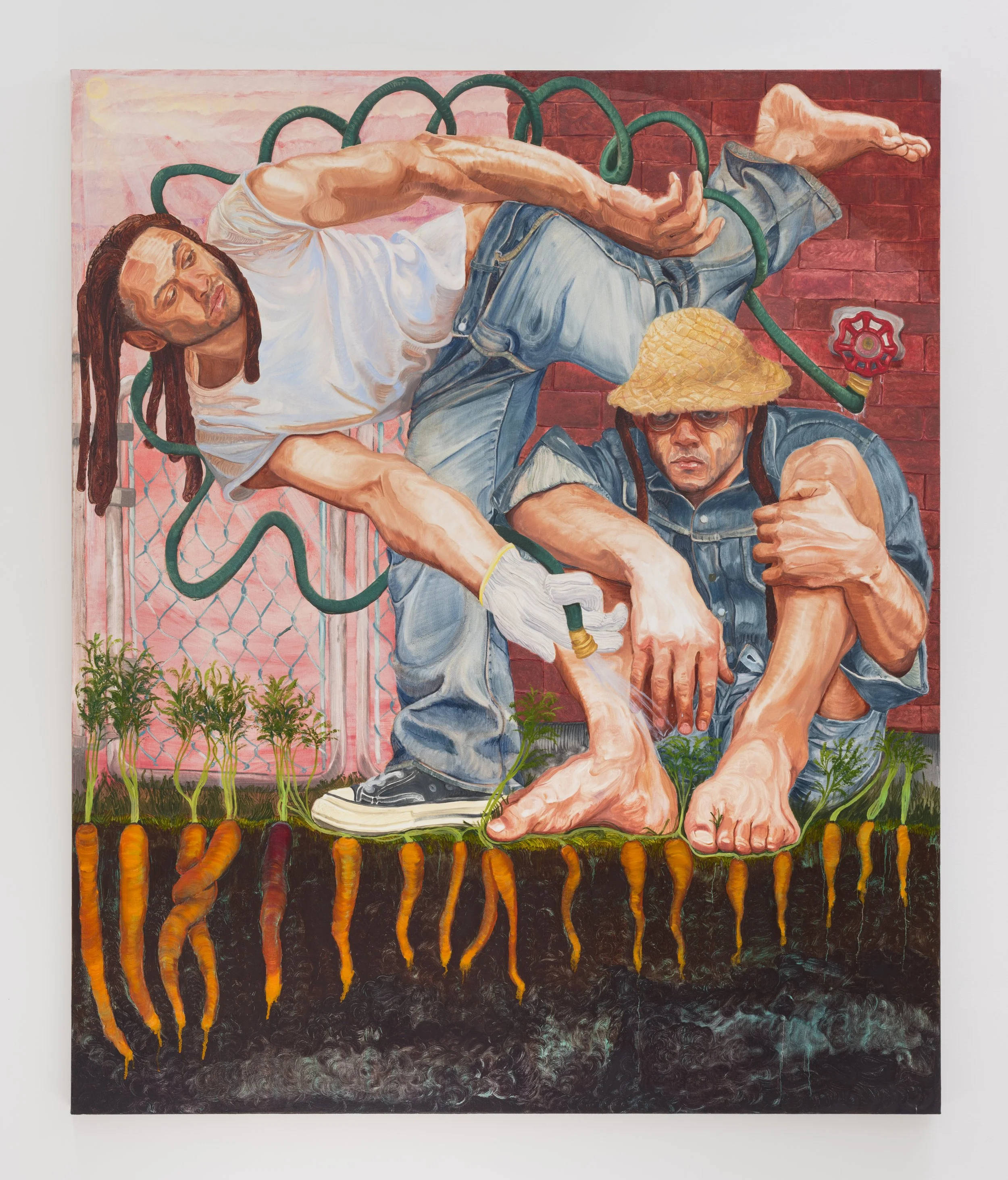 "Myopia" 2025, 60"x72" oil on canvas