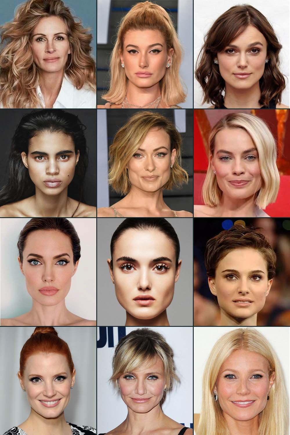 Best & Worst Hairstyles for Different Face Shapes of Women - TopOfStyle  Blog | Farbtypen, Studentin