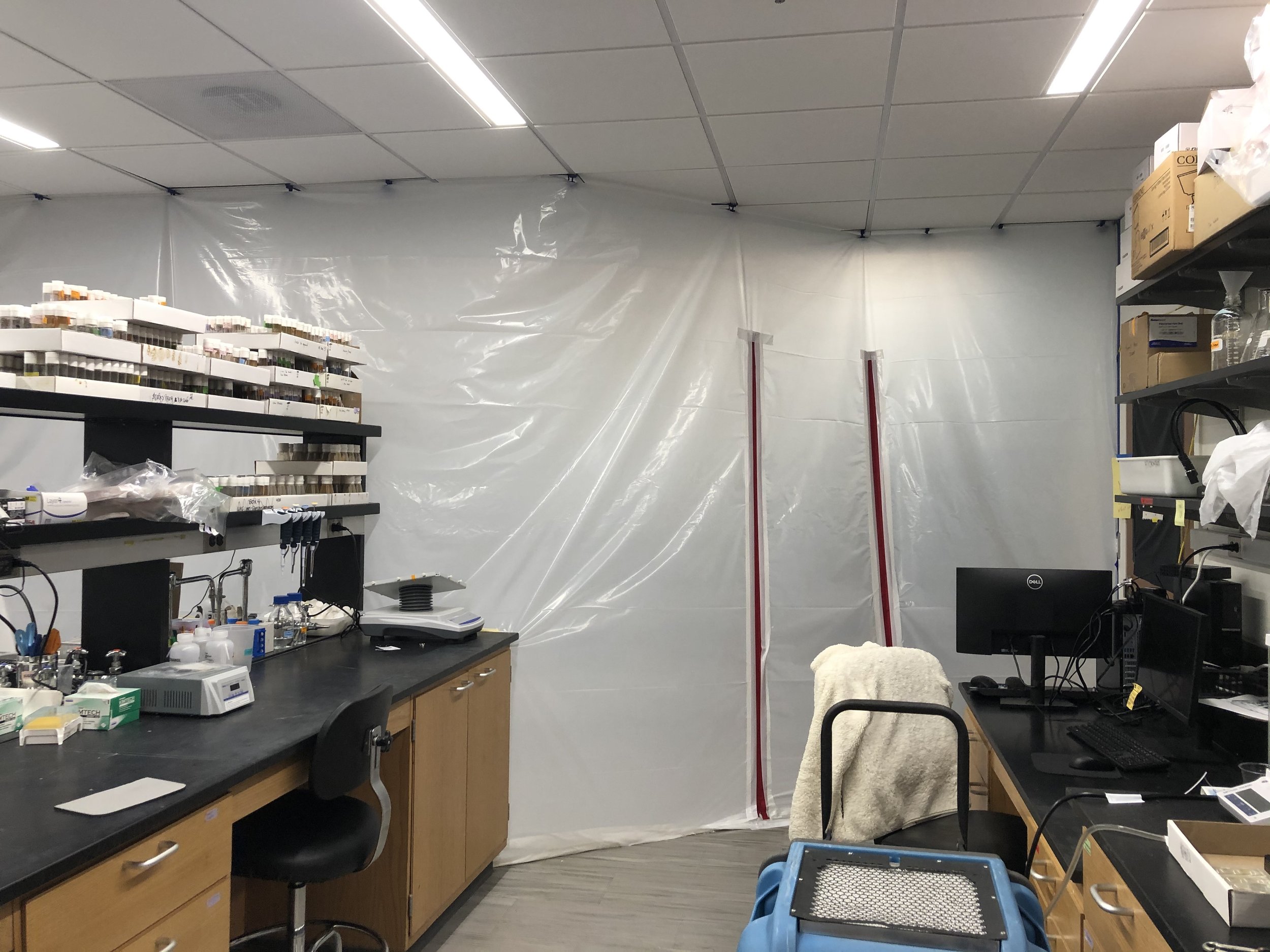 Lab flood
