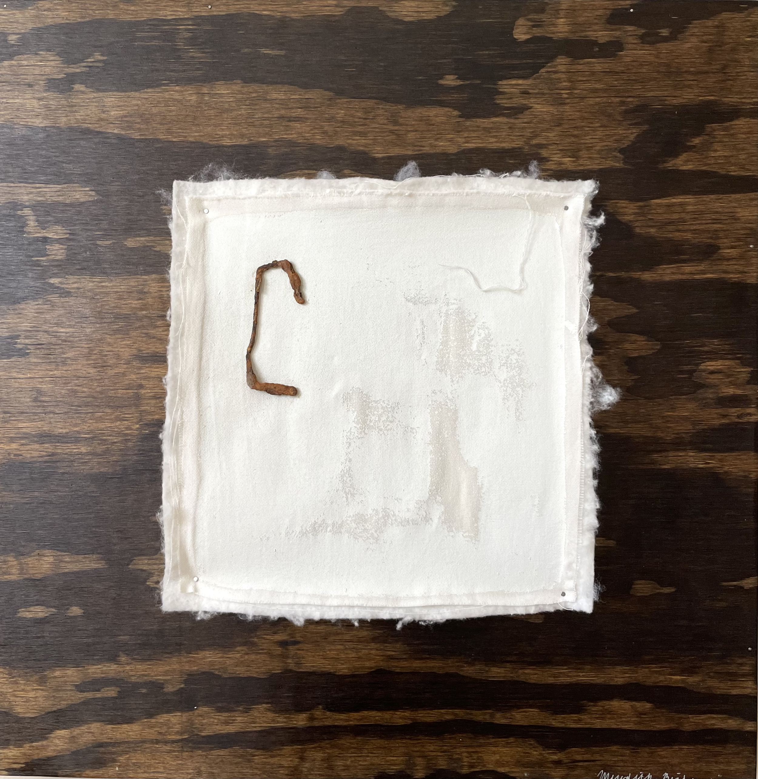 No. 1 Humble Beginnings Found Object Mixed Media Western Abstract Modern Landscape Art