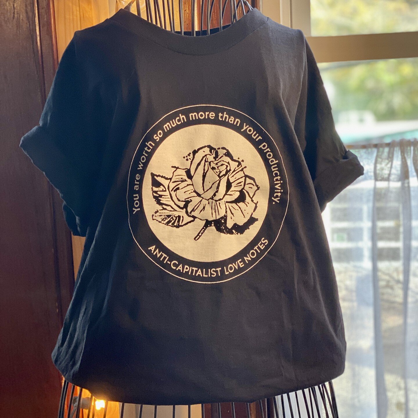 THEY'RE BACK! Pre-orders are NOW OPEN for &quot;you are worth so much more than your productivity&quot; tshirts! Designed by me &amp; screenprinted by the wonderful @littlechairprinting here in Portland, Maine. Sizes S - 6XL. Union-made shirts. Size 