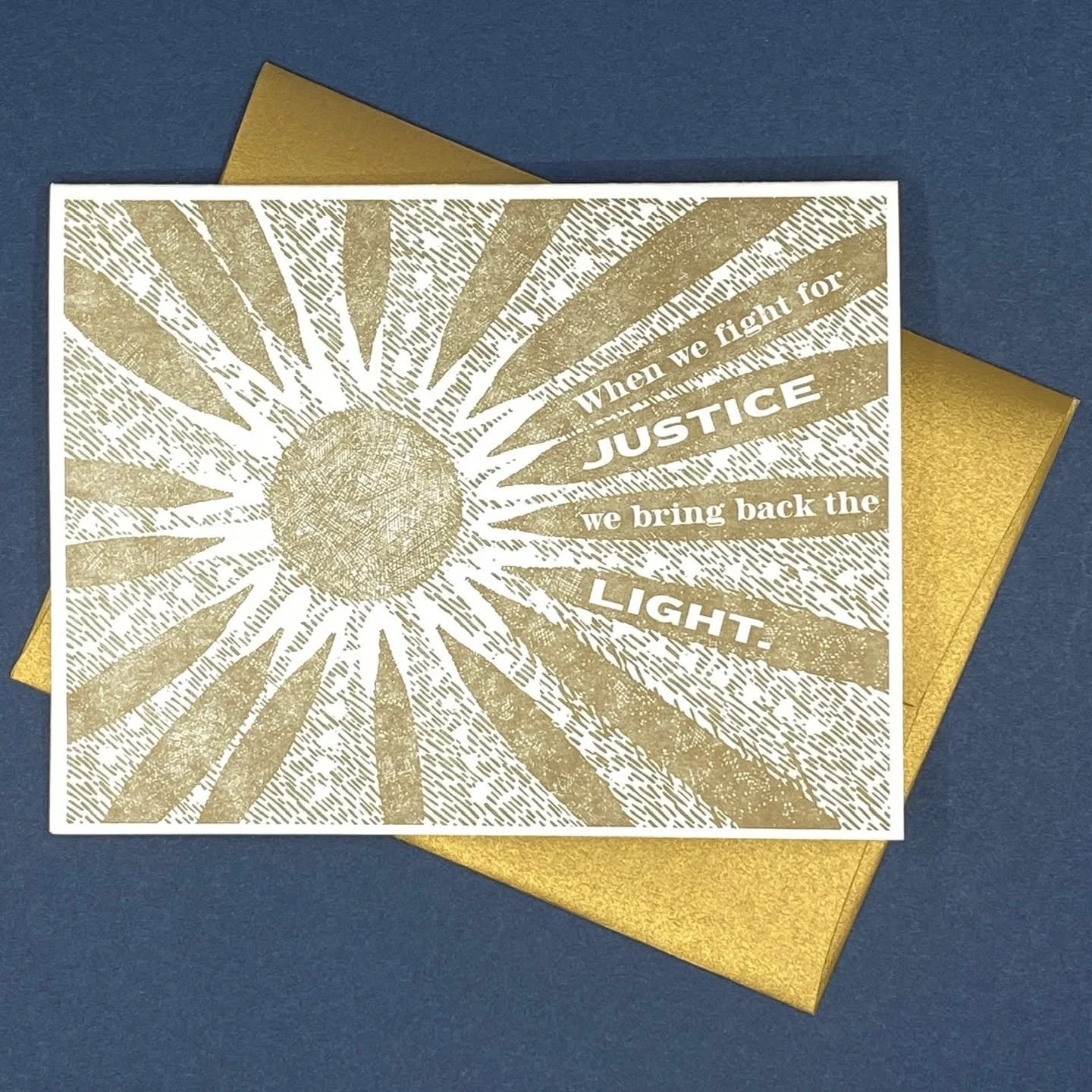 Still some letterpress printed winter solstice cards left! I did a second run because they were going pretty quickly. Find them at radicalemprints.com &amp; wholesaleradical.com (and on Faire) - links in my bio. And I'll have some this Saturday, 11/2