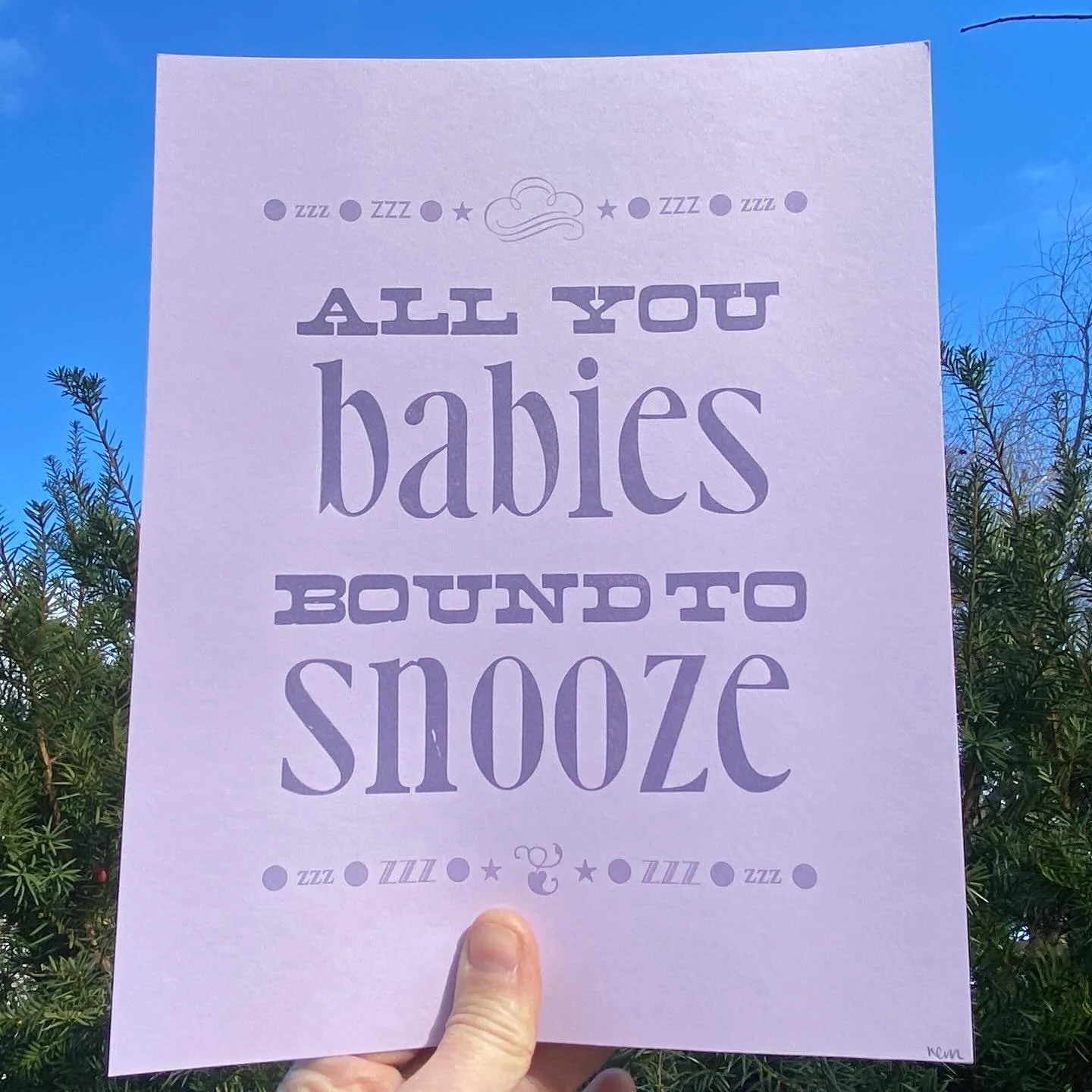 NEW LETTERPRESS PRINT &amp; SMALL BIZ SATURDAY PROMO! This print started on a weekend away with some parent friends &amp; their small children, when we were inevitably talking about believing that All You Fascists Bound to Lose. As a lover of wordpla