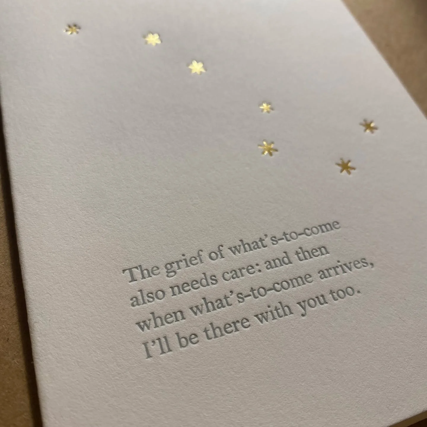 I have really been feeling this one today - the winter holidays are a hard time for folks holding grief, no matter whether the grief is anticipatory or well-worn or acute &amp; new. 

The Big Dipper rises over the treeline in back of my childhood hom