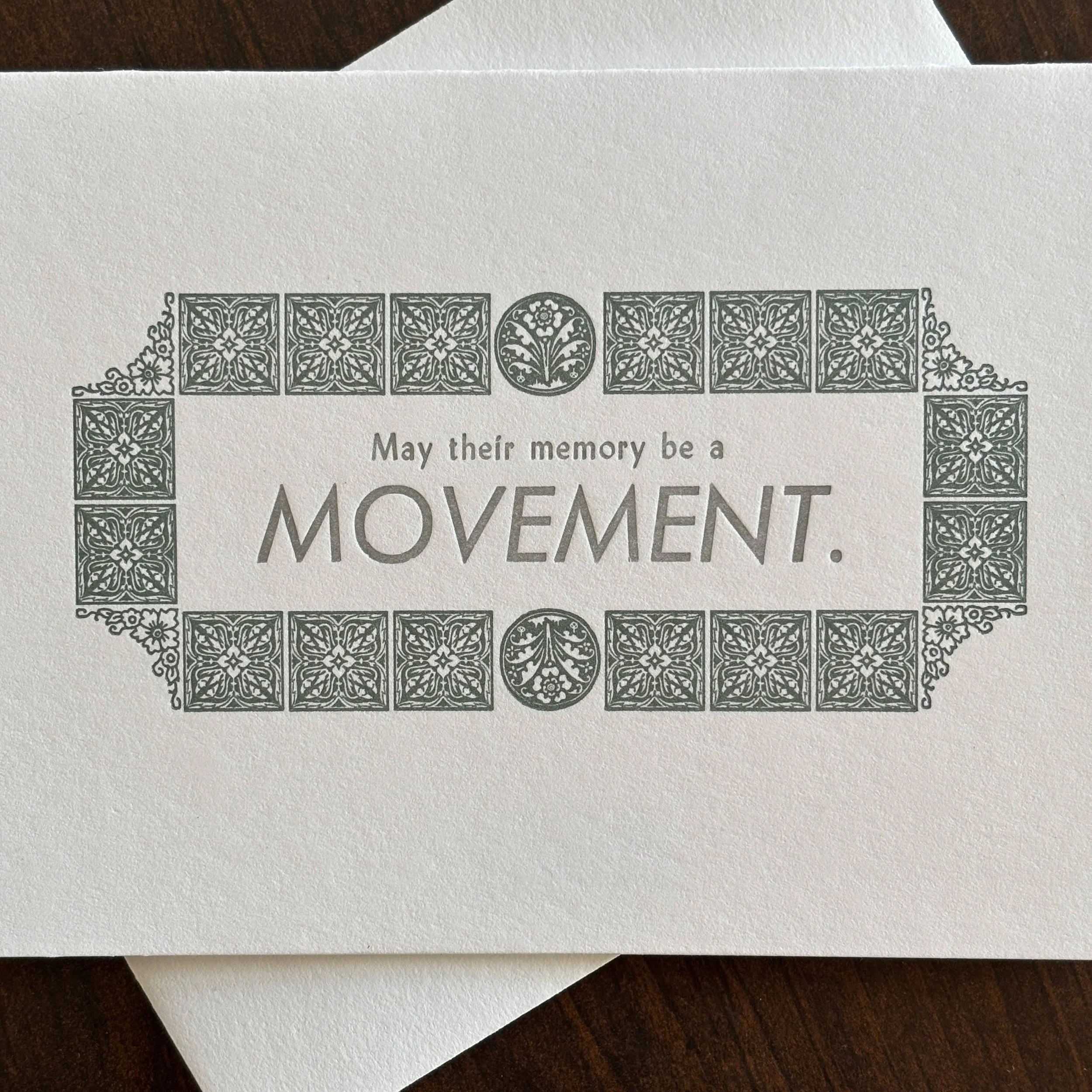 There are a lot of terrible grief cards in the world. Language that tries so hard to universalize that it's hollow. The sentiments can feel like platitudes at best and dismissive at worst.

I started making cards about grief a few years after my mom 