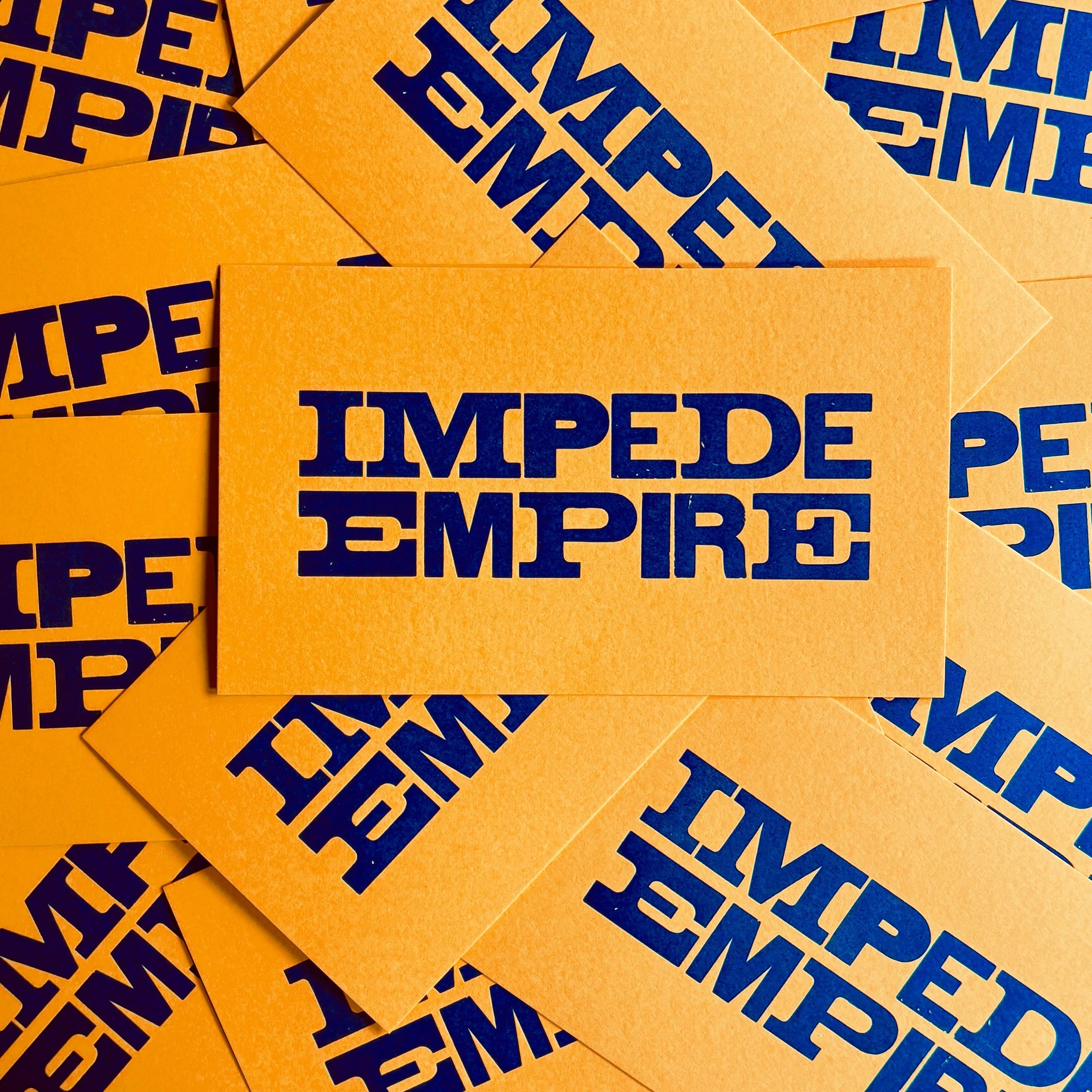 I'm excited to share that I'm heading to Chicago this weekend to sling prints at the @socialismconference! ...and hopefully learn some new ways to impede empire. 😈

This is one of several new prints (and reprints folks have been waiting for) that ar