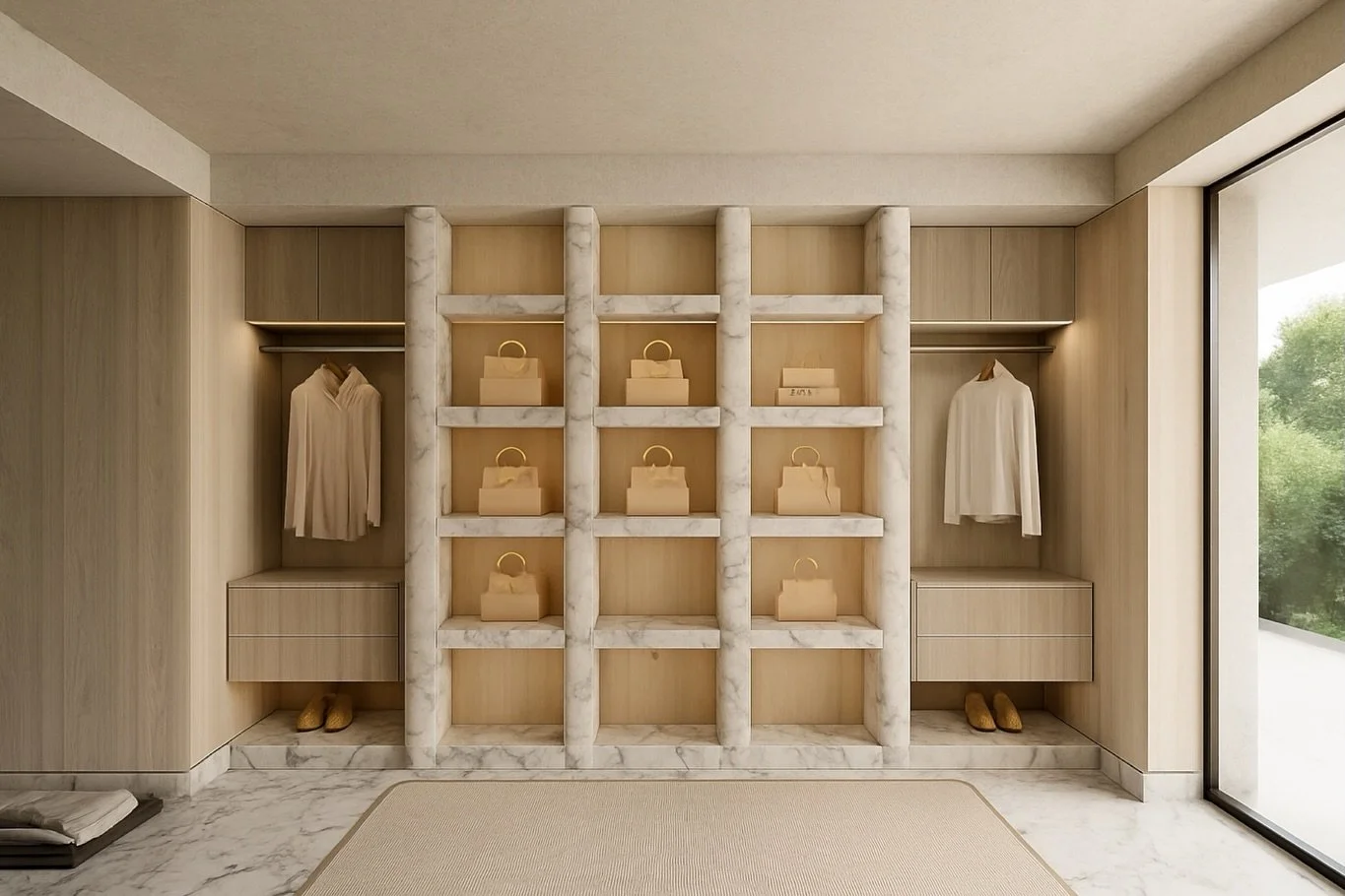 Closets need love too &hearts;️😍

Interior Design: @yeginfill 
For all inquires, link in bio! 
&bull;
&bull;&bull;#kitcheninspiration #finditstyleit 
#decorinspiration 
#interiordesignideas 
#interi&ouml;r 
#homewithrue #howihome 
#idcoathome #OneRo