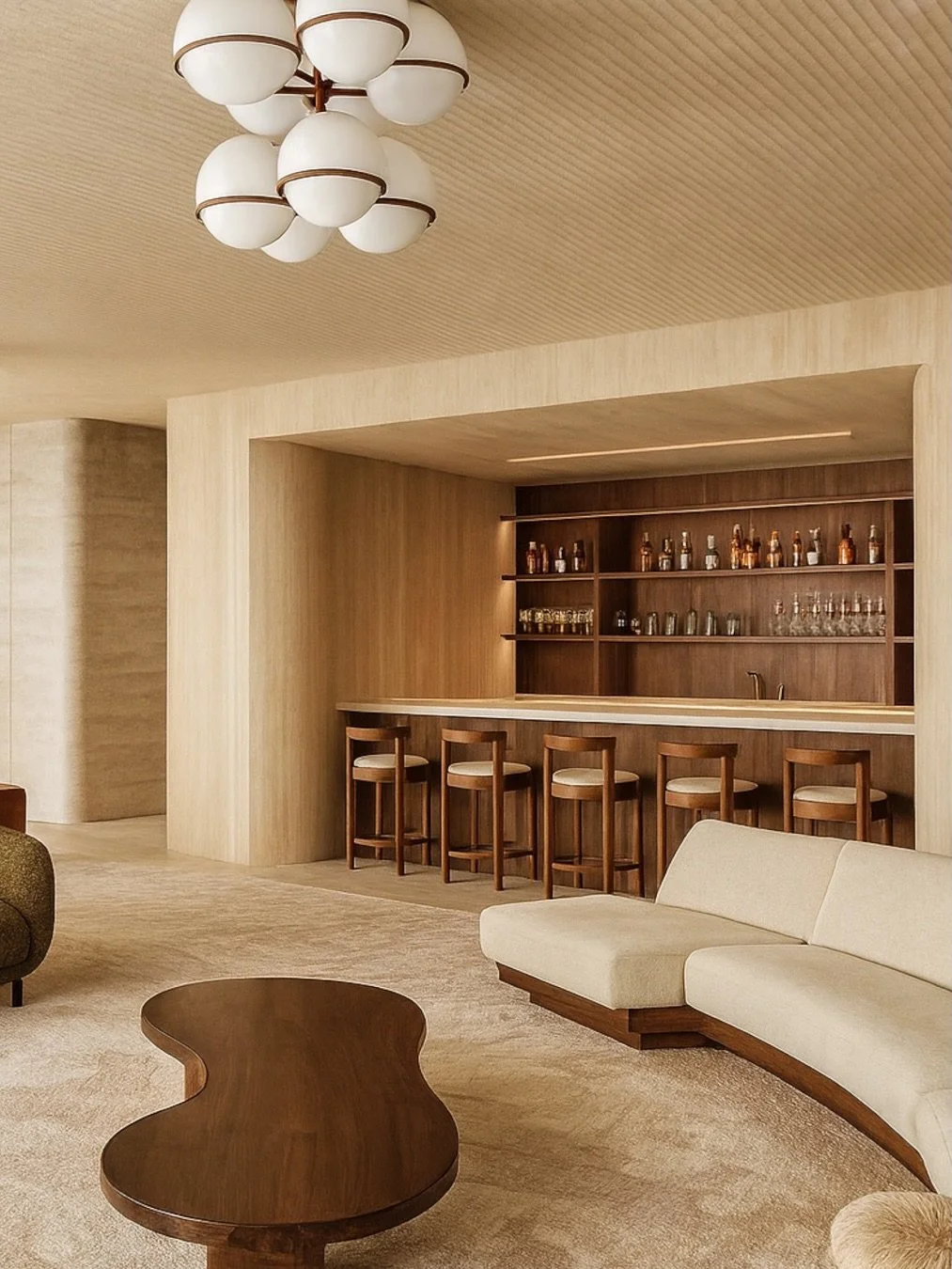 Nothing beats wrapping your walls in travertine for that soft, tonal feel 🫶🏼

Interior Design: @yeginfill 
For all inquires, link in bio! 
&bull;
&bull;&bull;#finditstyleit 
#decorinspiration 
#interiordesignideas 
#interi&ouml;r 
#homewithrue #how