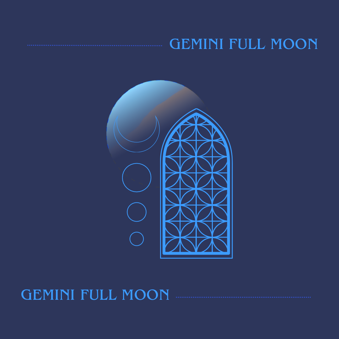 Full moon in Gemini&nbsp;