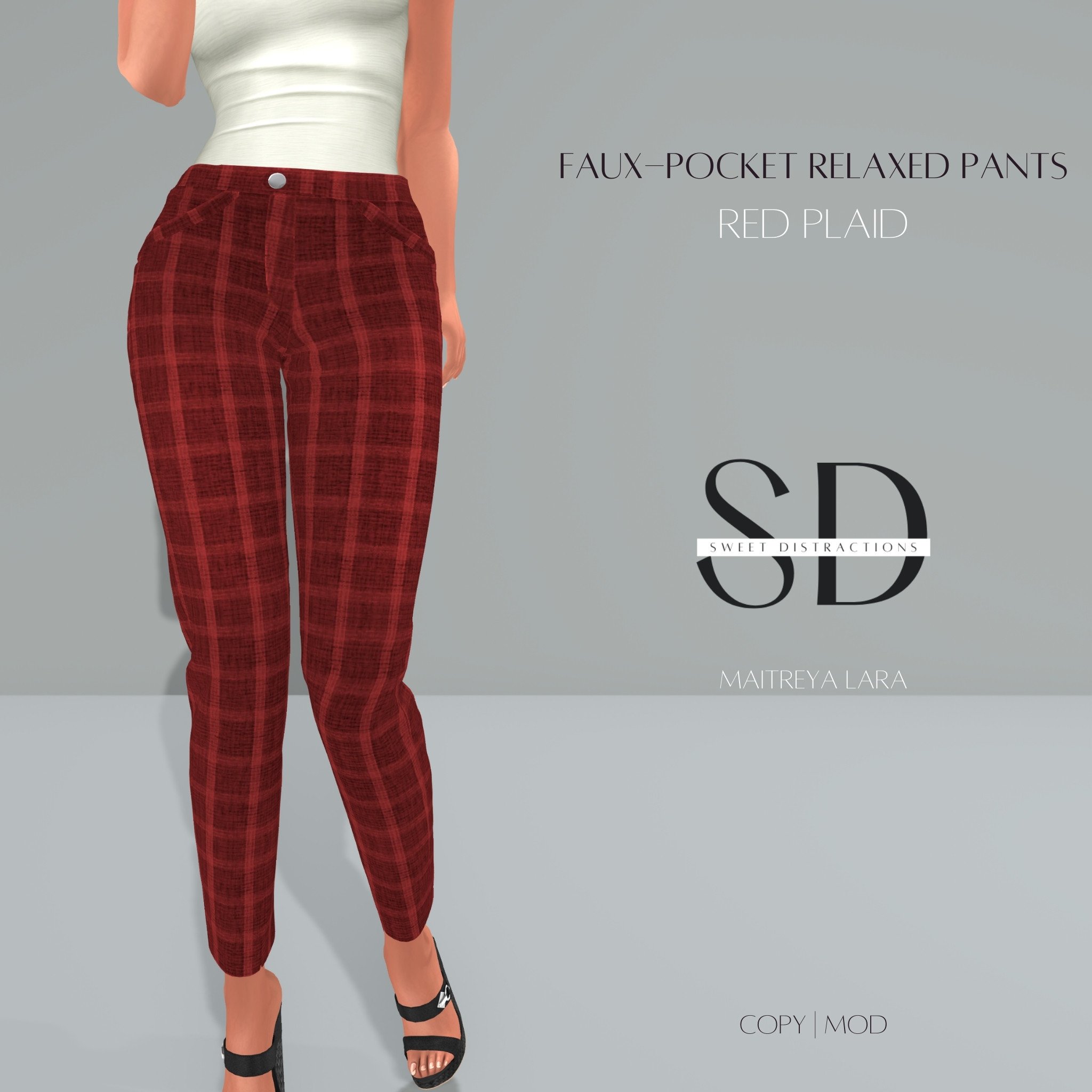 Faux-pocket Relaxed Pants - Red Plaid_SL Vendor Pic.jpg