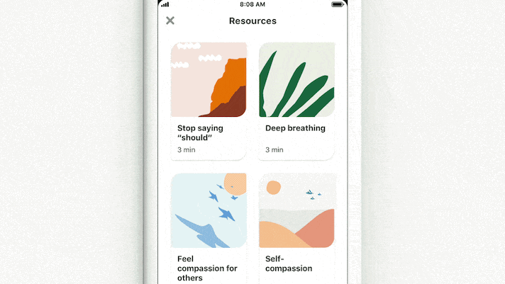 Pinterest rolls out new tool aimed at helping users with anxiety, stress