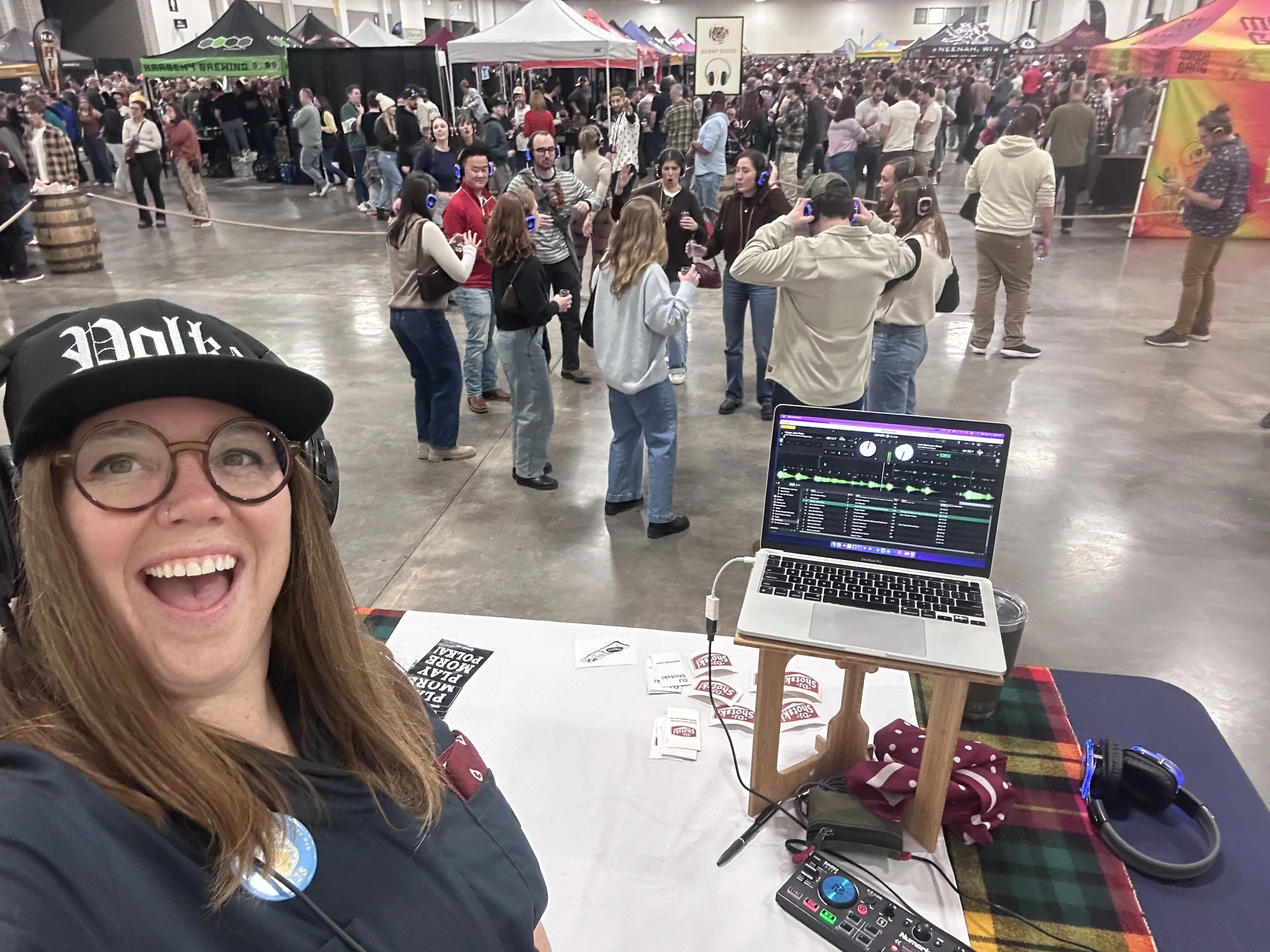 Beer &amp; Cheese Fest had a polka dance with a silent disco on January 17, 2026