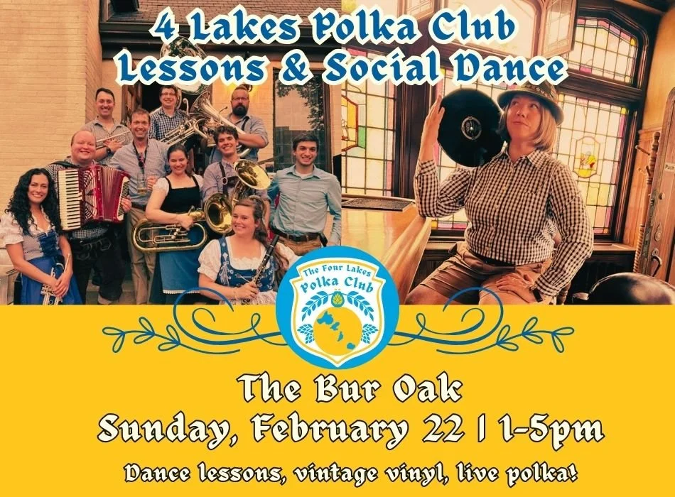 4 Lakes Polka Club Sunday afternoon polka dance and lesson returned to The Bur Oak