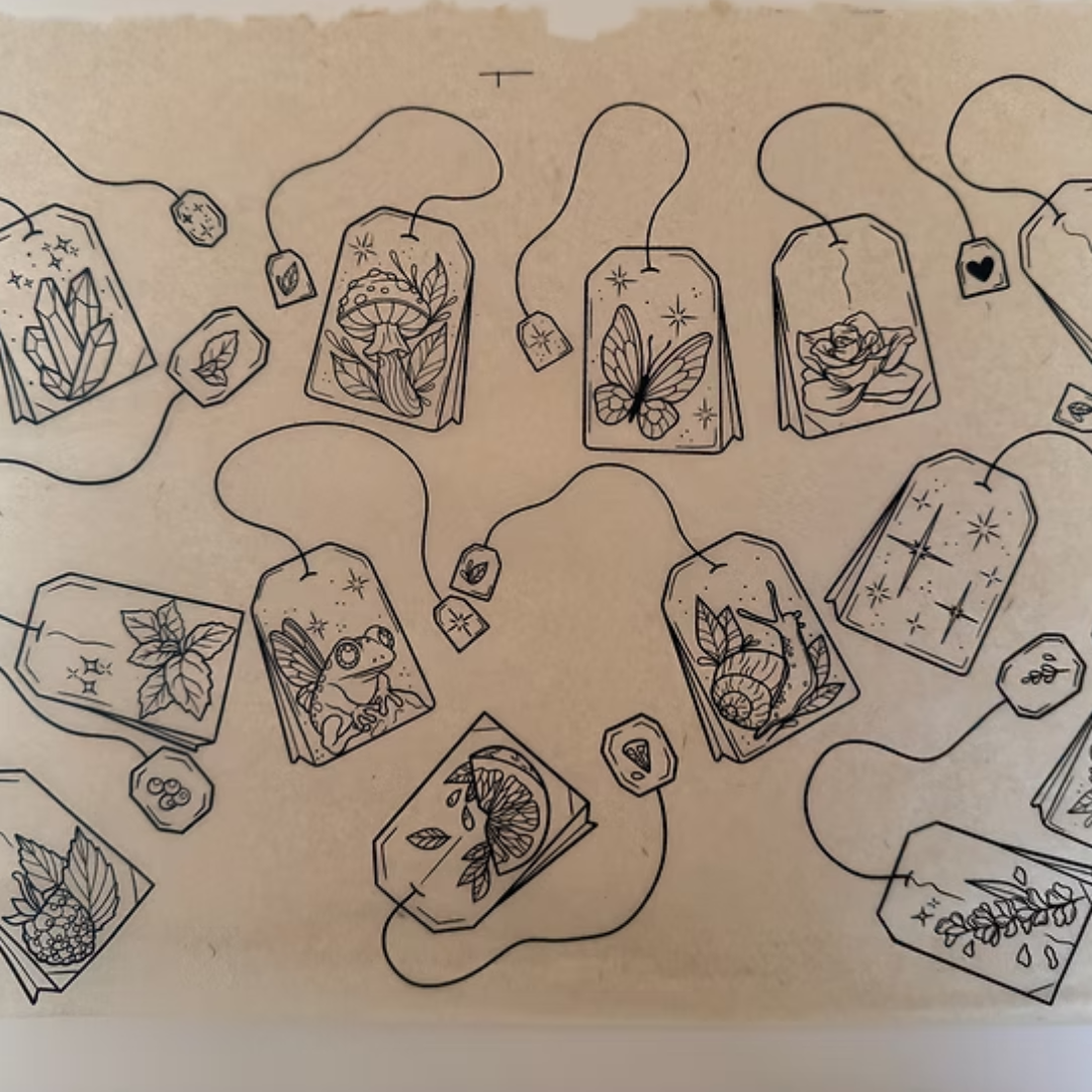 Ceramica Transfers - Tea Bags