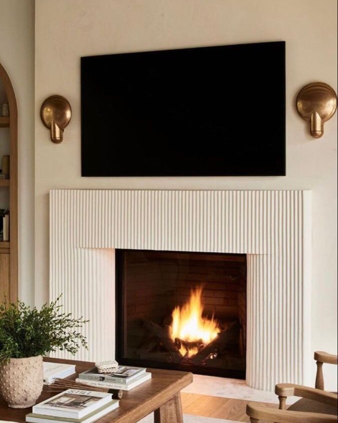 Comfort Crafted for You. Looking to transform your living room? Our exquisite fireplaces are perfect for a stunning makeover. Experience warmth in style. #LivingRoomMakeover💎

#sweepsnladders #fireplacerenovation #chimneysweeper  #fireplaceremodel  