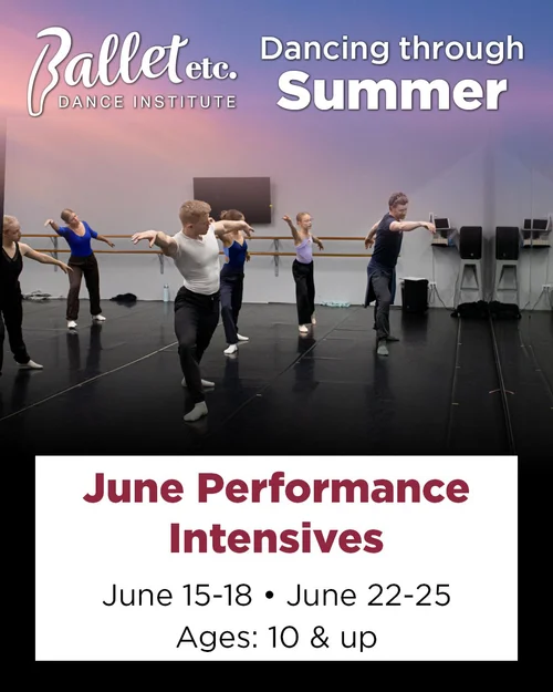 June Performance Intesnives -- Dancing through Summer