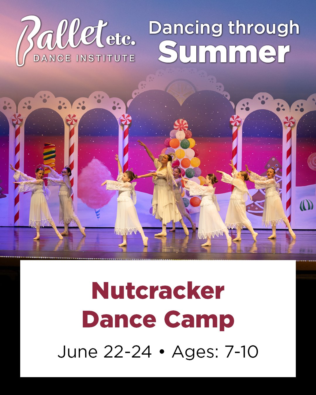 Ballet Etc. Summer Nutcracker Kids Dance Camp Traverse City