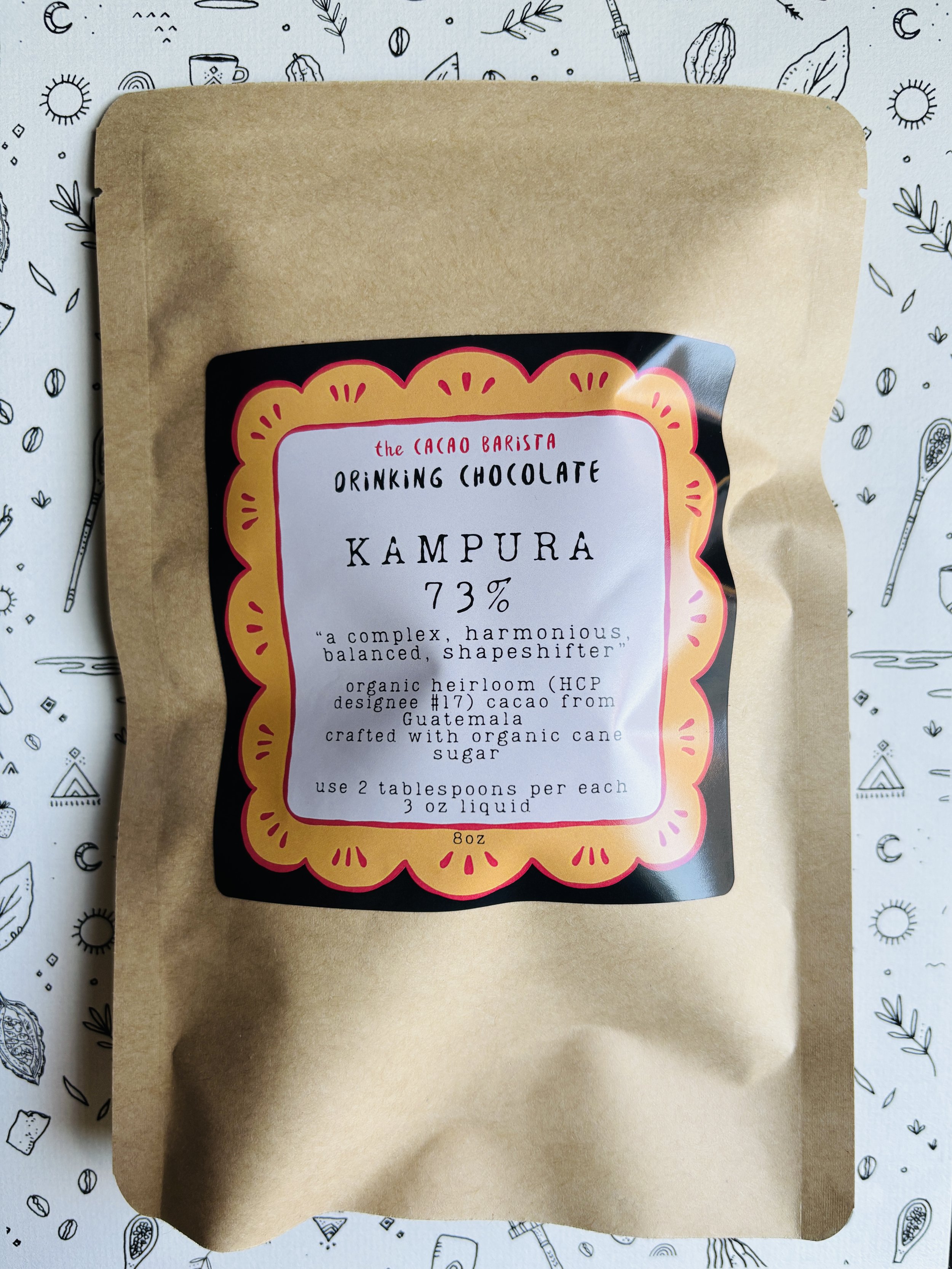 73% Guatemala Kampura, an heirloom cacao shapeshifter of flavor