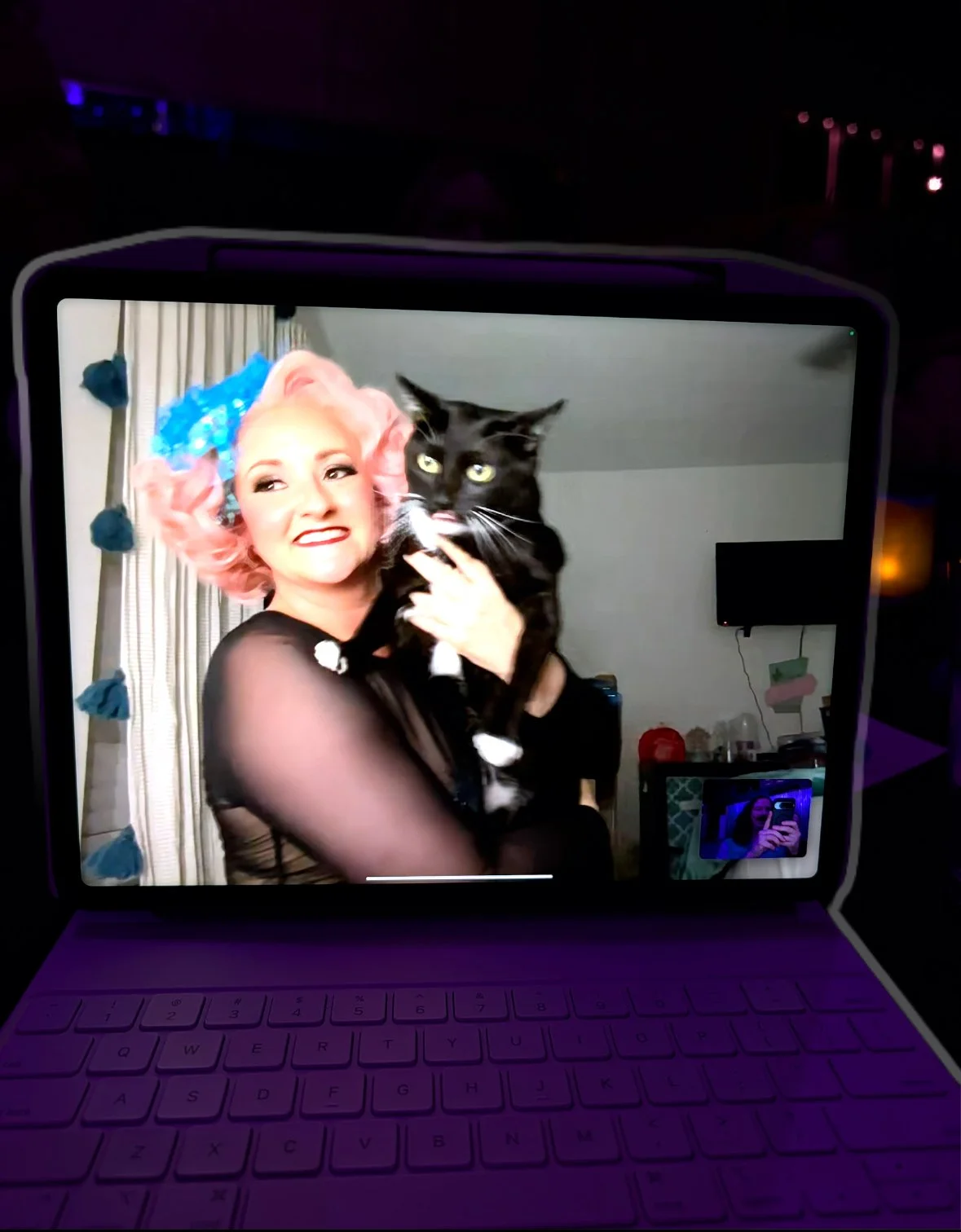 Krissy Cupcake via FaceTime