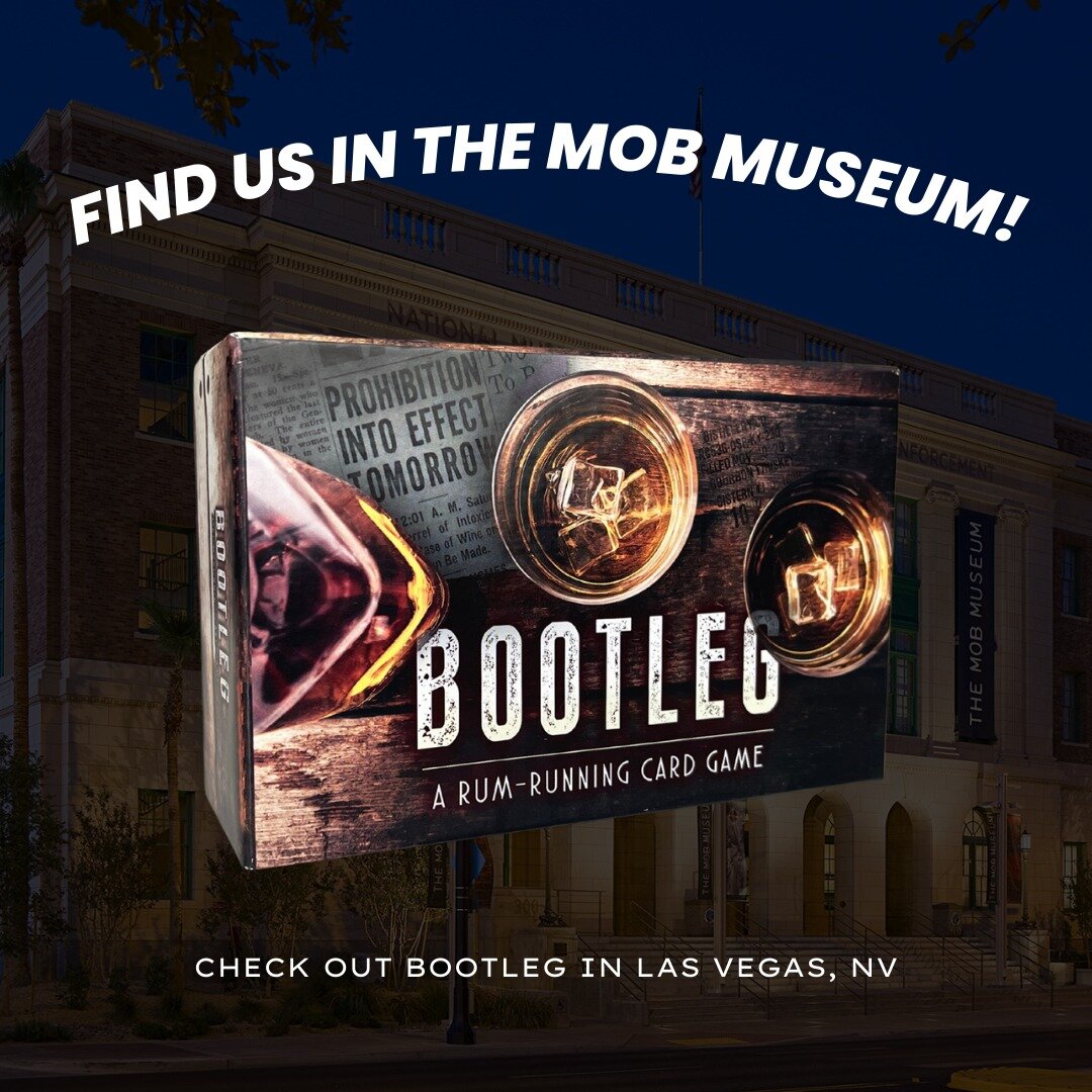 Step into the Roaring Twenties with Bootleg: A Rum-Running Card Game, now available at the Mob Museum. Embrace the thrill of the underground and become a notorious rum runner in this exciting tabletop experience. Get ready to outsmart your opponents,
