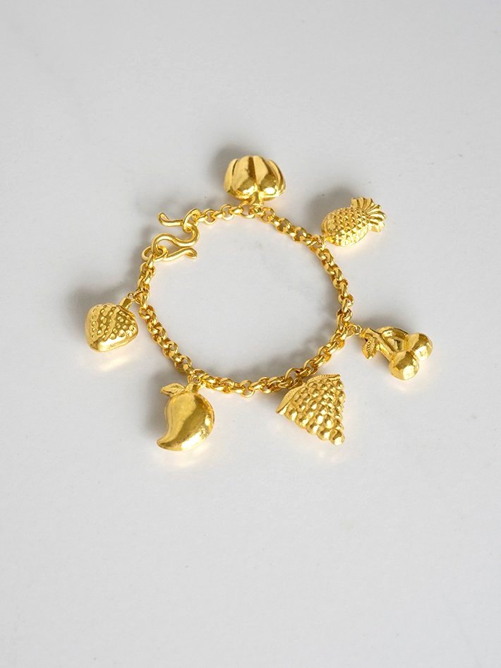 Joyalukkas 22k 916 Gold Charm Bracelet for Women Yellow Gold   Amazonin Fashion