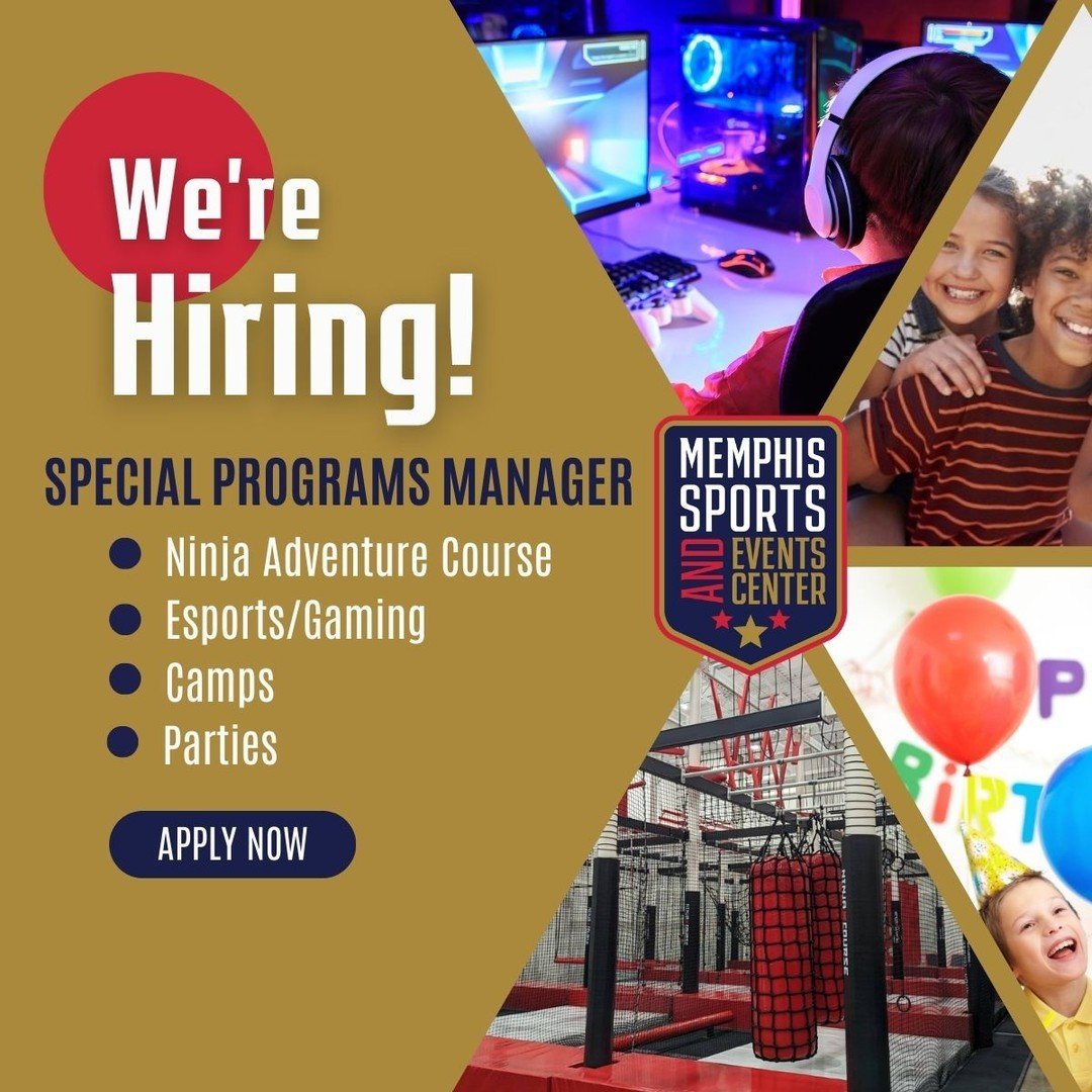 We're on the lookout for a Special Programs Manager to take our Ninja 901 Adventure Course and Esports/Gaming Lounge to new heights! If you're passionate about creating unforgettable experiences for families and kids, this could be the perfect opport