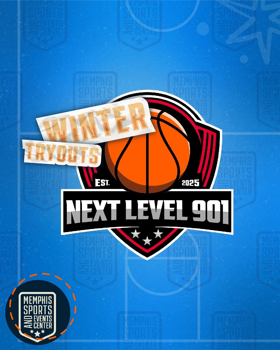 Their next season starts here. 🏀 Next Level 901 Winter Tryouts take place January 3 with make-ups on January 7. 

Bring your best game and earn your spot. Hit the link in our bio to learn more!