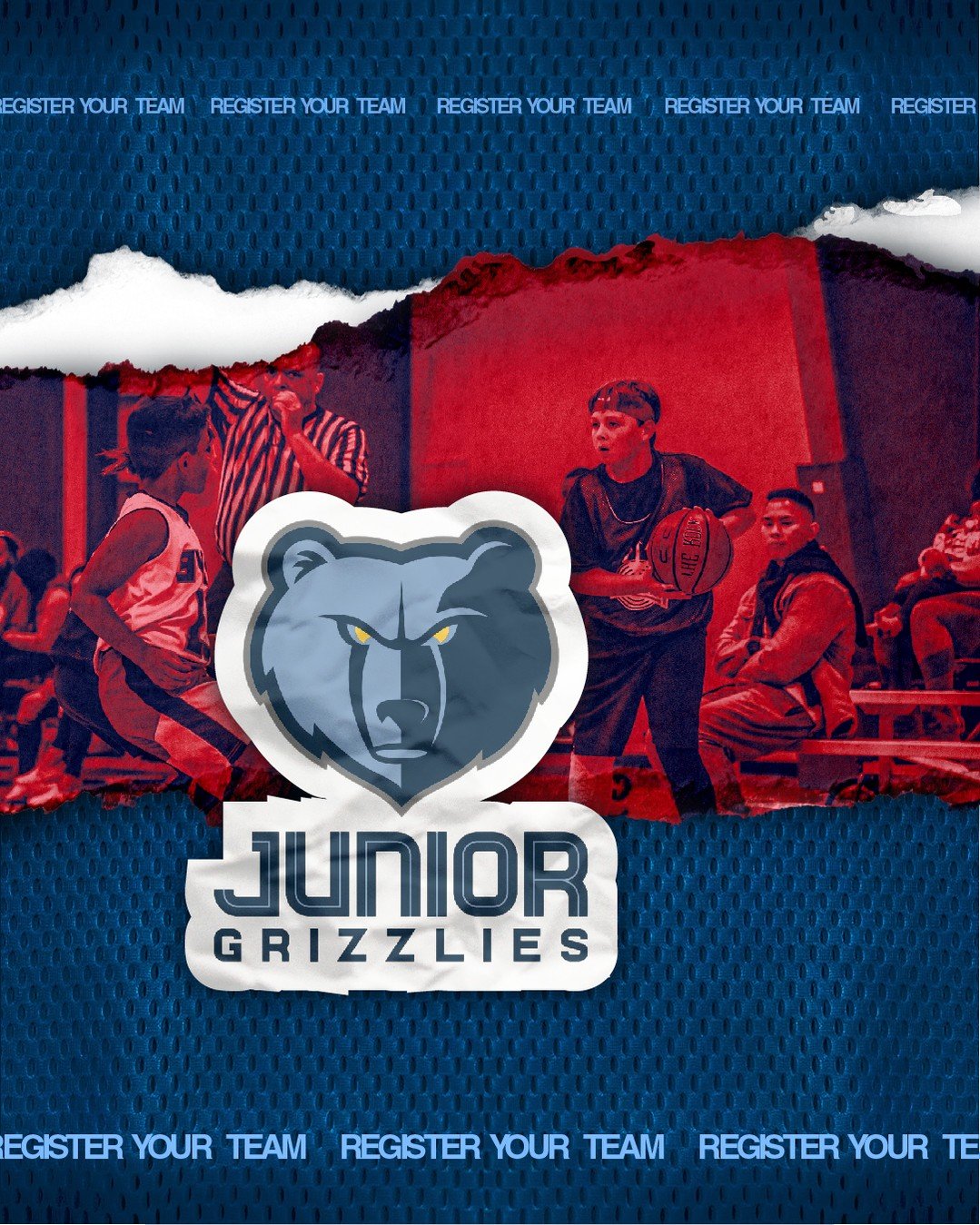 🏀 Join the Jr. Grizzlies Experience!
We've teamed up with the Jr. Grizzlies to bring your player:

✨ State-of-the-art courts &amp; professional-level energy
✨ A community of teammates, coaches, and fans cheering them on
✨ Competitive and recreationa