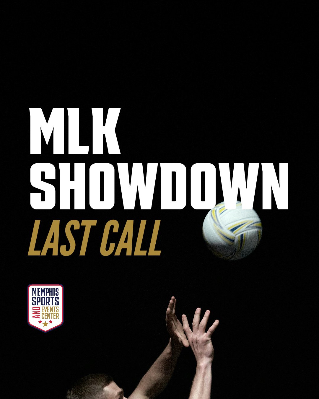 🚨 This is it! 🚨
Registration for the Memphis MLK Showdown closes January 3&mdash;and once it&rsquo;s shut, it&rsquo;s shut.

Don&rsquo;t miss your shot to compete January 17&ndash;18 in one of Memphis&rsquo; biggest volleyball tournaments. 🏐🔥

Lo