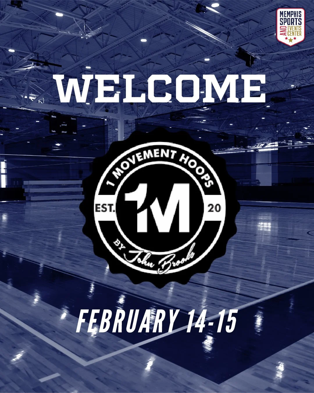 Memphis Sports and Event Center proudly welcomes 1 Movement Hoops for The Soul of Music Invitational Basketball Tournament! 🏀

We&rsquo;re excited to host an event that brings together great competition, energy, and community under one roof. Join us