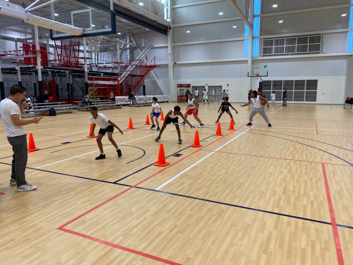 Ready for round two? 🏀

We've got basketball clinics running April 13&ndash;16 and April 20&ndash;23! Register your kid today, link in bio!