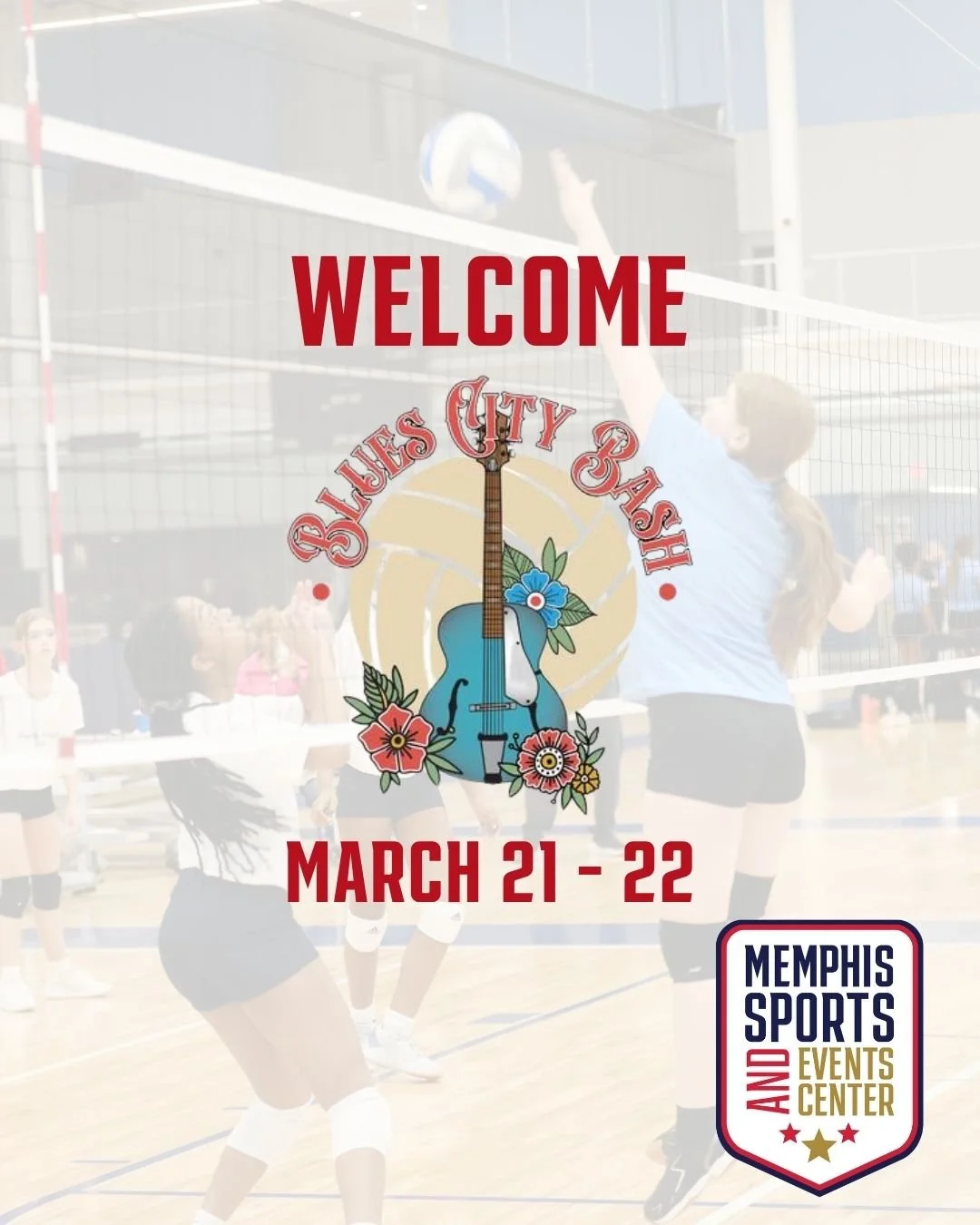 Welcome, athletes! The Blues City Bash is happening NOW! Athletes from all over are in the building and we couldn't be more excited to watch the competition. 🔥